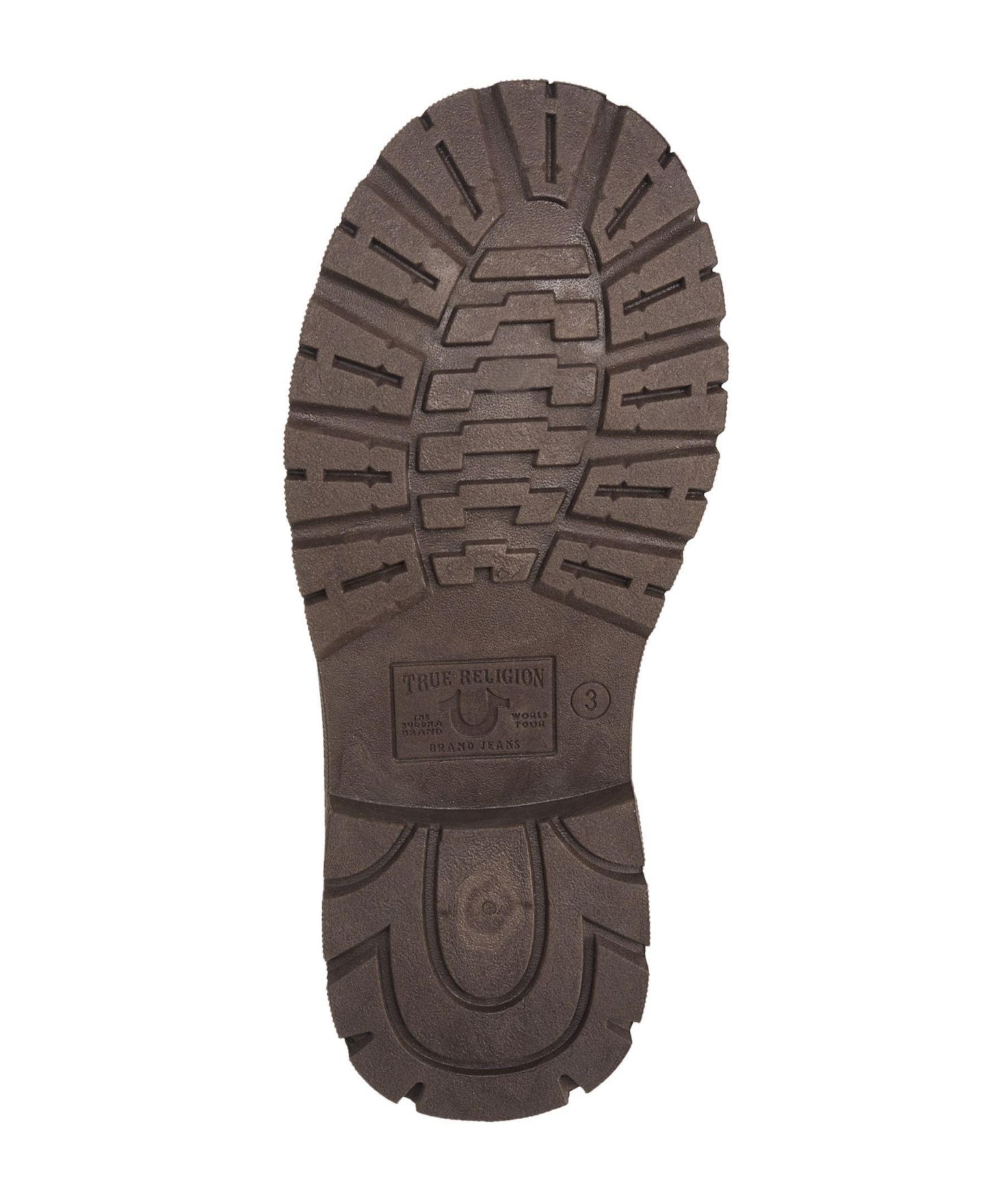Ботинки True Religion ( 4 to 6) Chilli Embroidered Logo Work Boot для мальчиков, цвет: Рыжевато-коричневый — фото 6