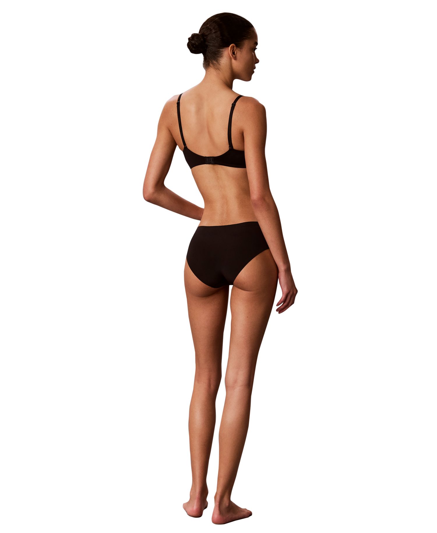 Invisibles Microfiber Stretch Seamless Hipster Panty, 5-Pack, QD5419