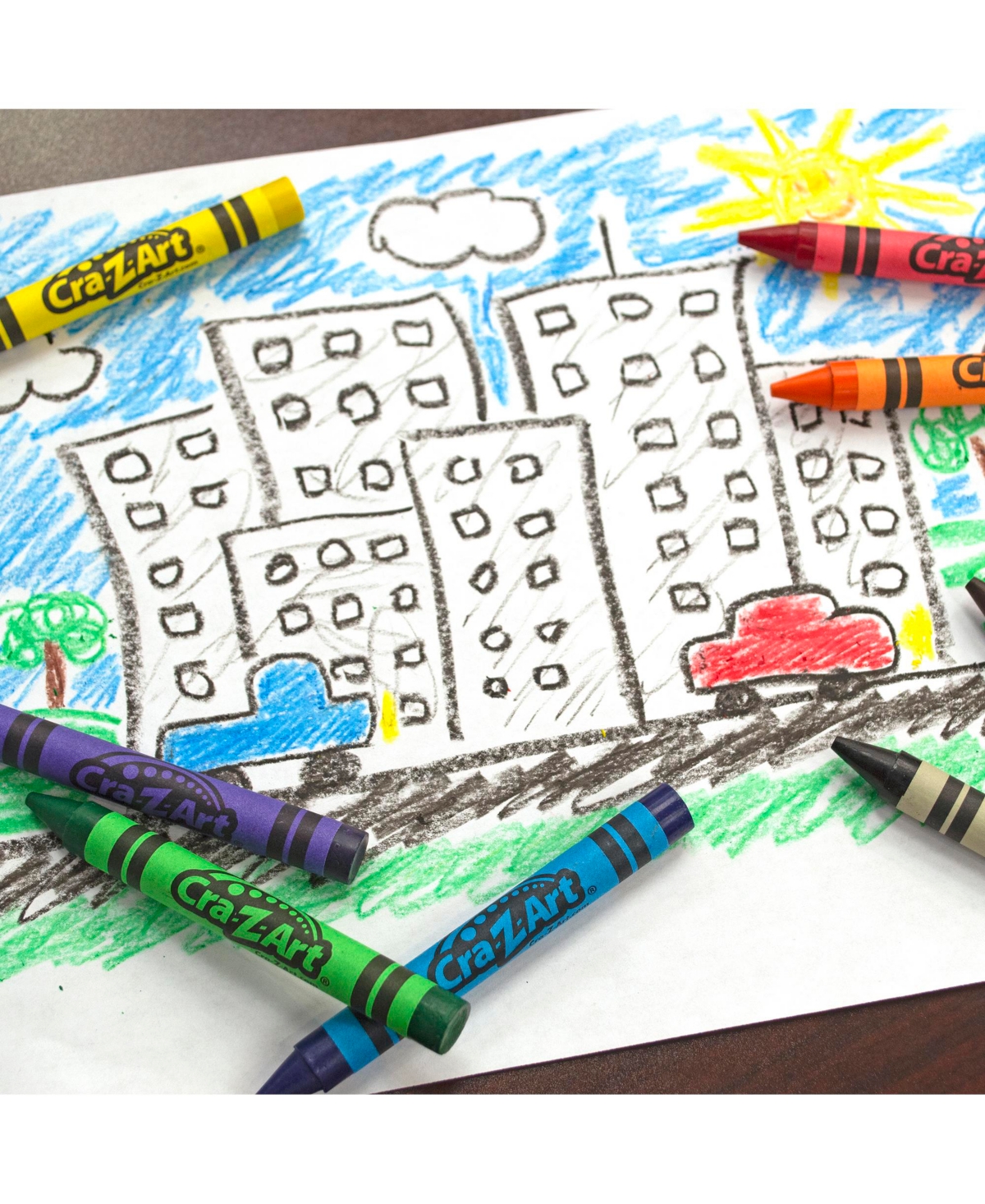 Cra-z-Art Classroom Pack: Jumbo Crayons - 200pieces