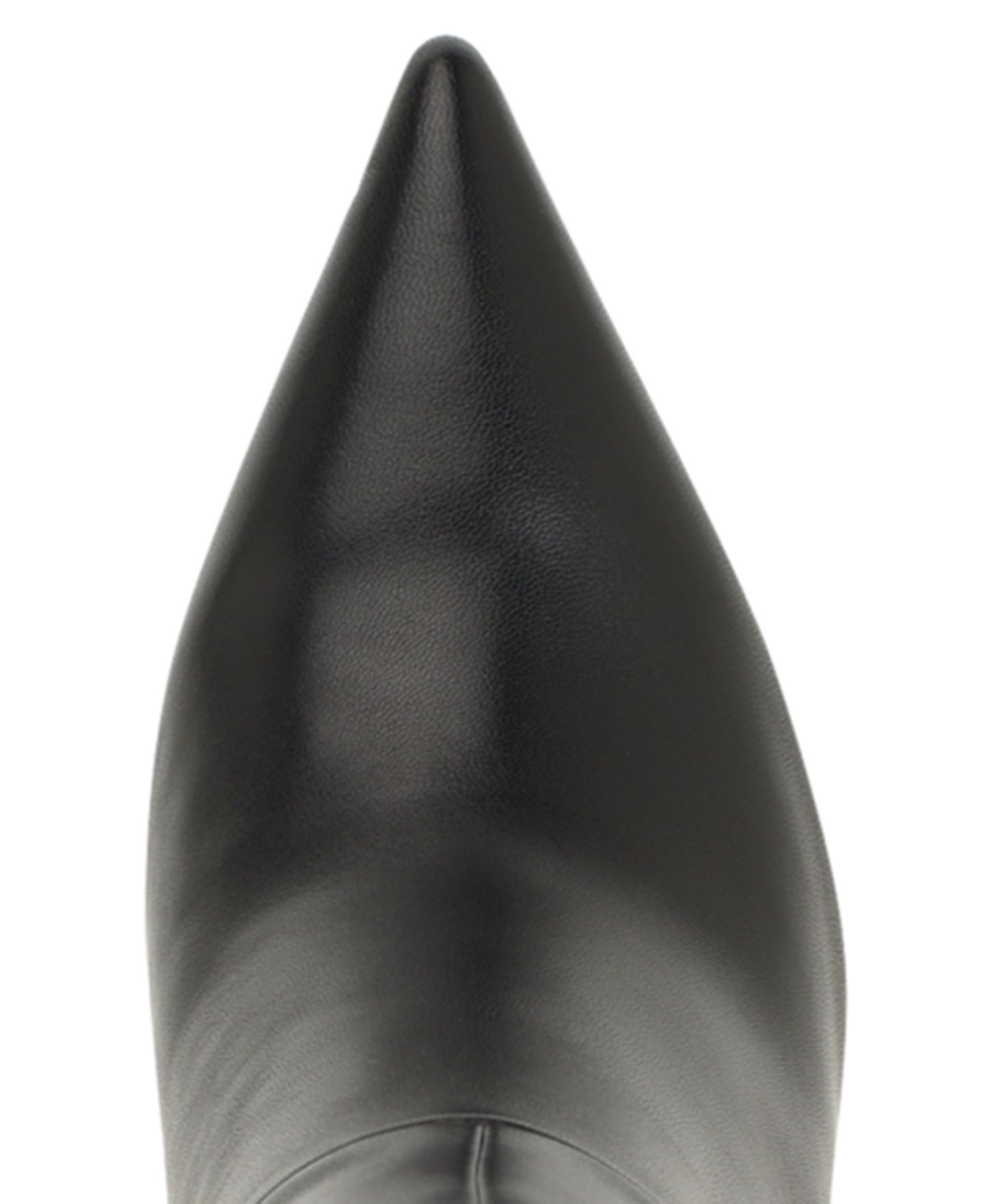 Женские ботинки Nine West Cherri Tall Pointed Toe Stiletto Dress Boots, цвет: Чёрный кожаный — фото 4