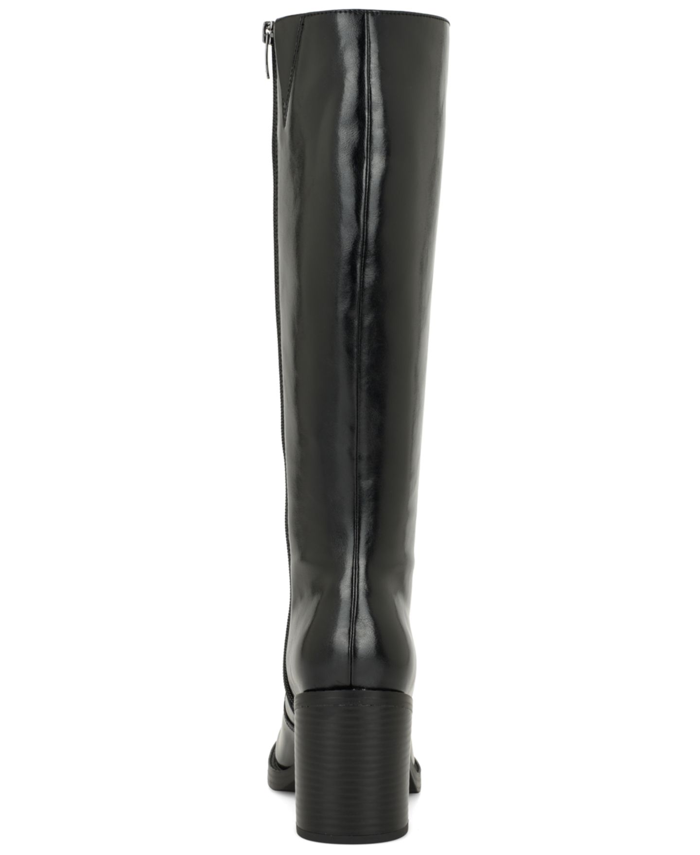 Женские ботинки Nine West Balinda Tall Block Heel Dress Boots, цвет: Чёрный — фото 3