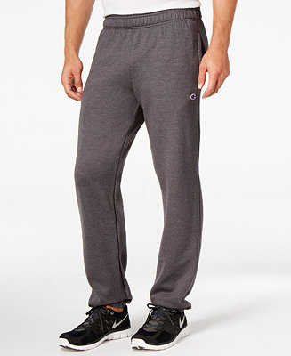 Champion Men's Powerblend Fleece Relaxed Pants & Reviews - Activewear ...