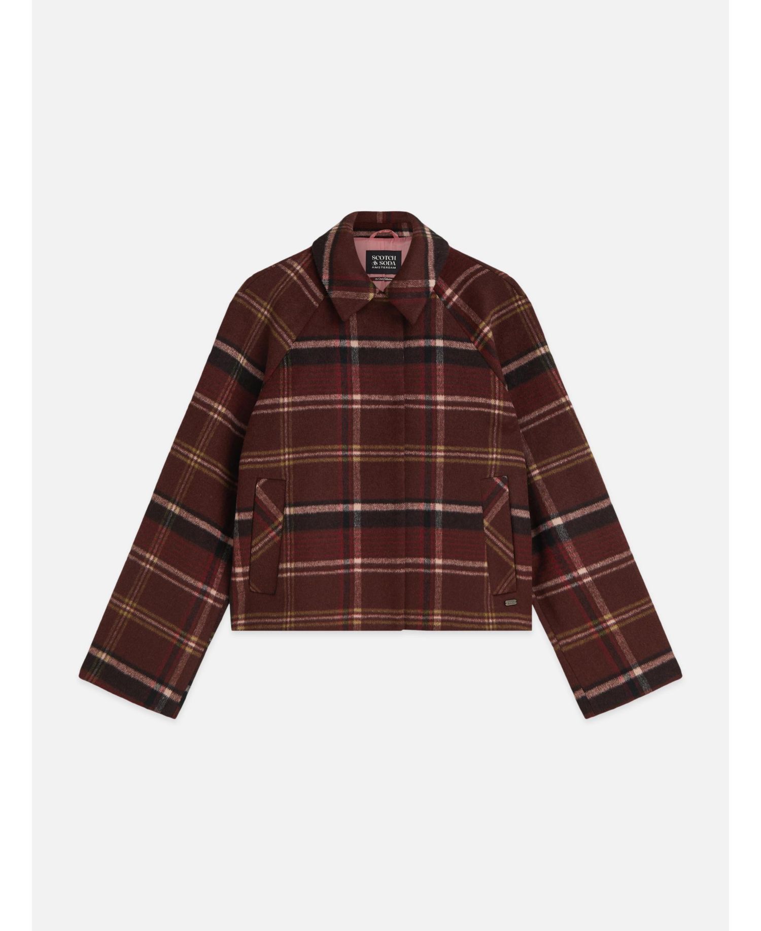Women's Checked Short Jacket