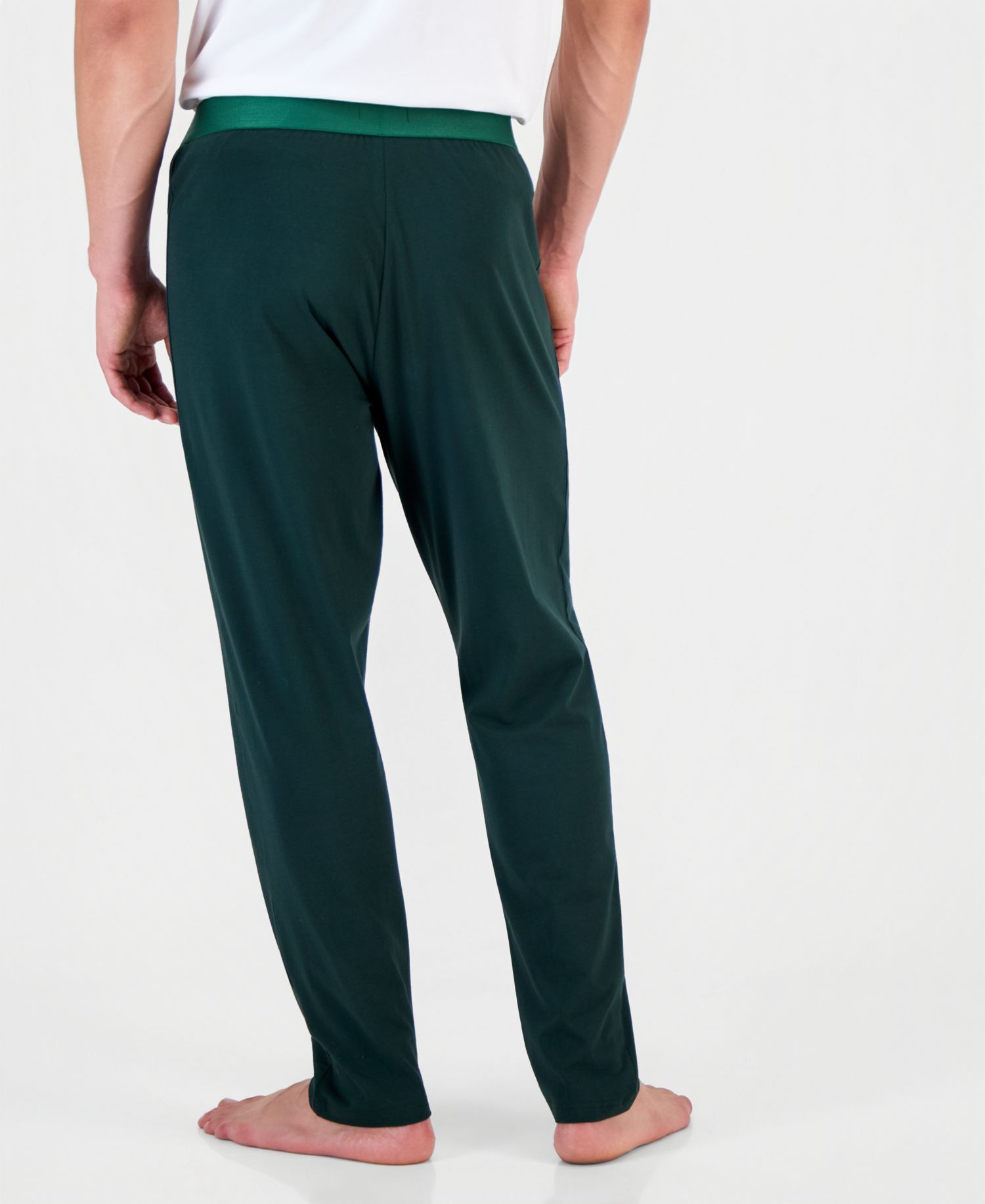 Men's Short-Sleeve Crewneck T-Shirt and Pajama Pants, 2-Piece Set