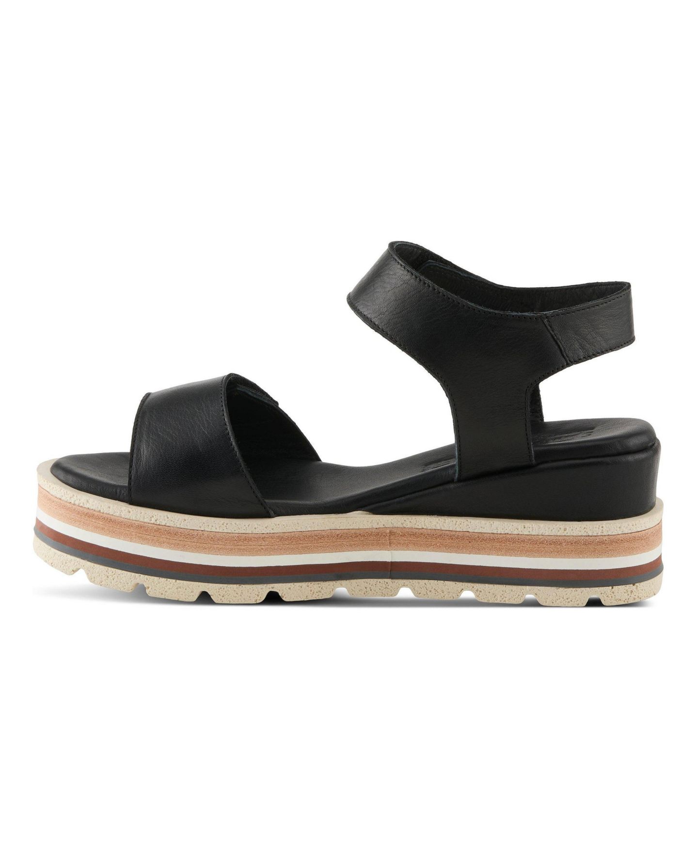 Женские сандалии Spring Step Hileman Platform Sandal with Cushioned Insole, цвет: Чёрный — фото 2