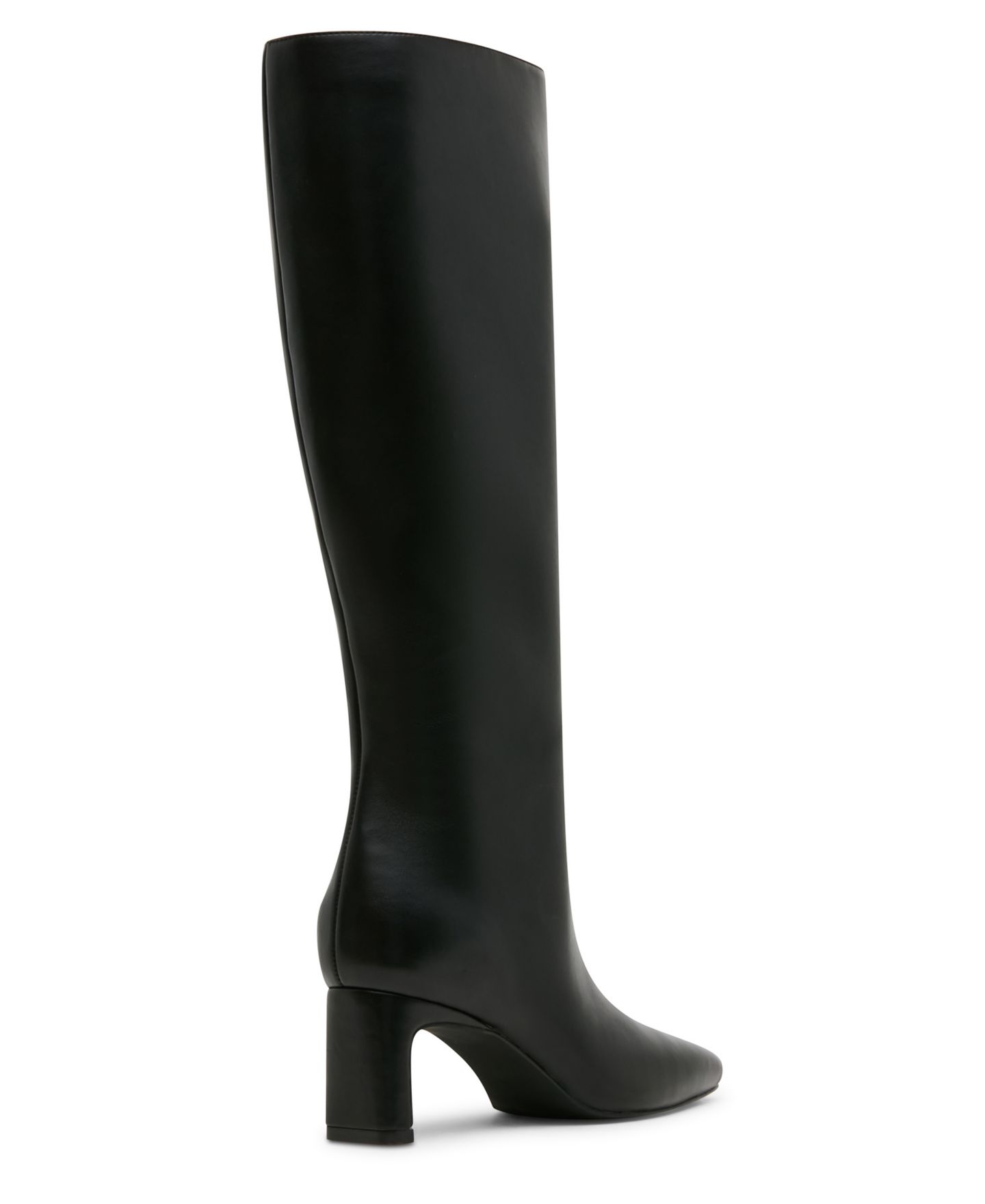 Женские ботинки Madden Girl Admyre Stovepipe Blade Heel Tall Dress Boots, Regular & Wide-Calf, цвет: Чёрный — фото 7