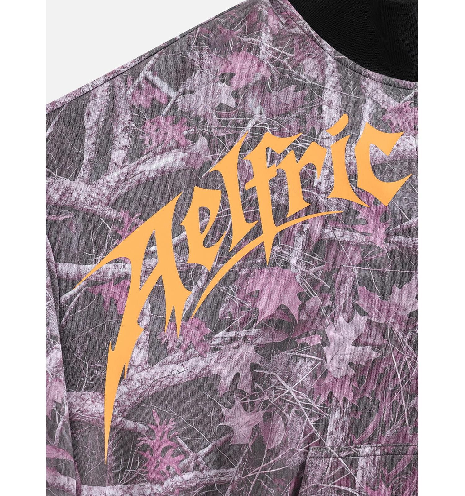 Men's A Boxy Camo Zip Up sweatshirt