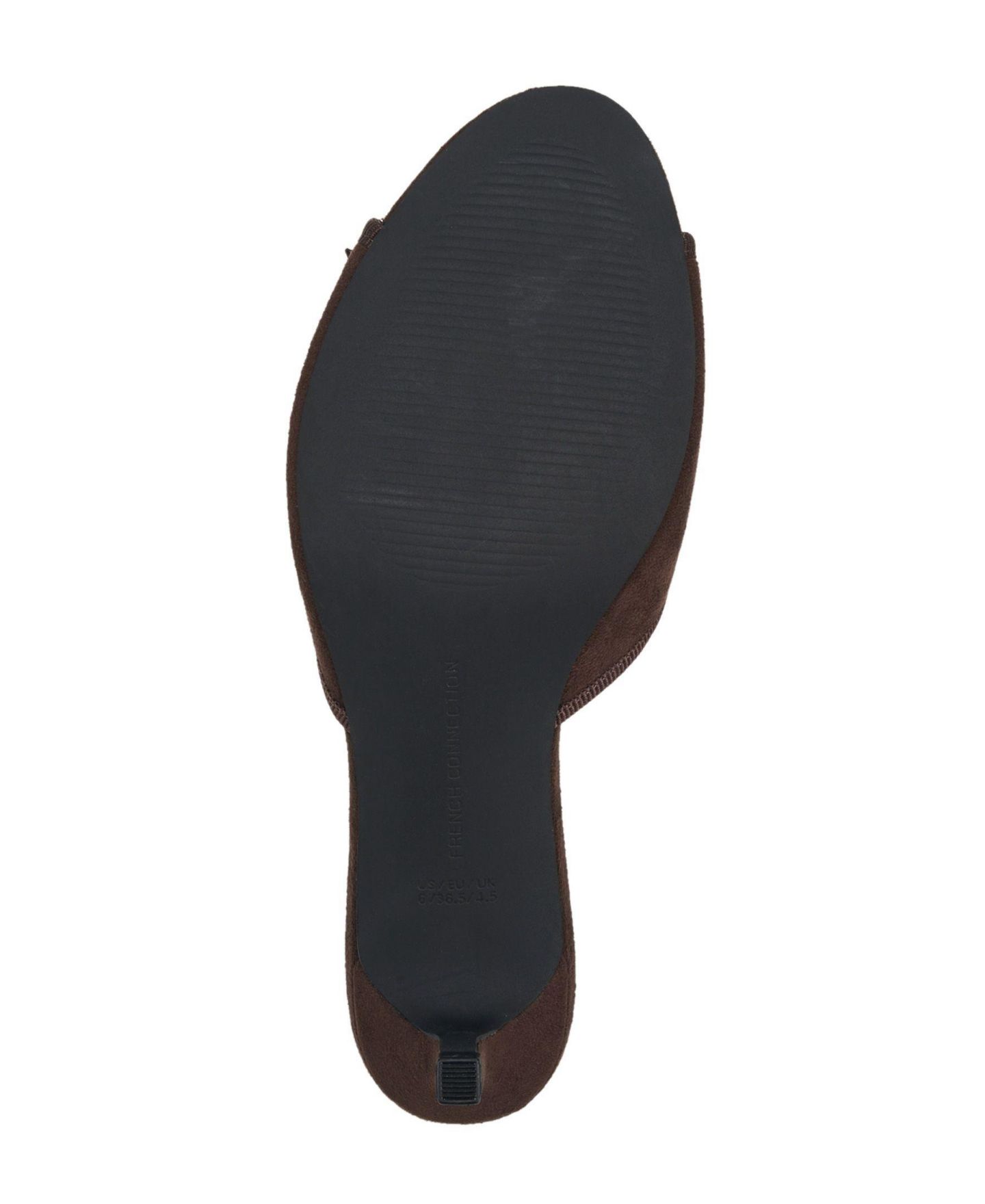 Женские туфли French Connection Dotty Faux Suede Heel, цвет: Коричневый — фото 6
