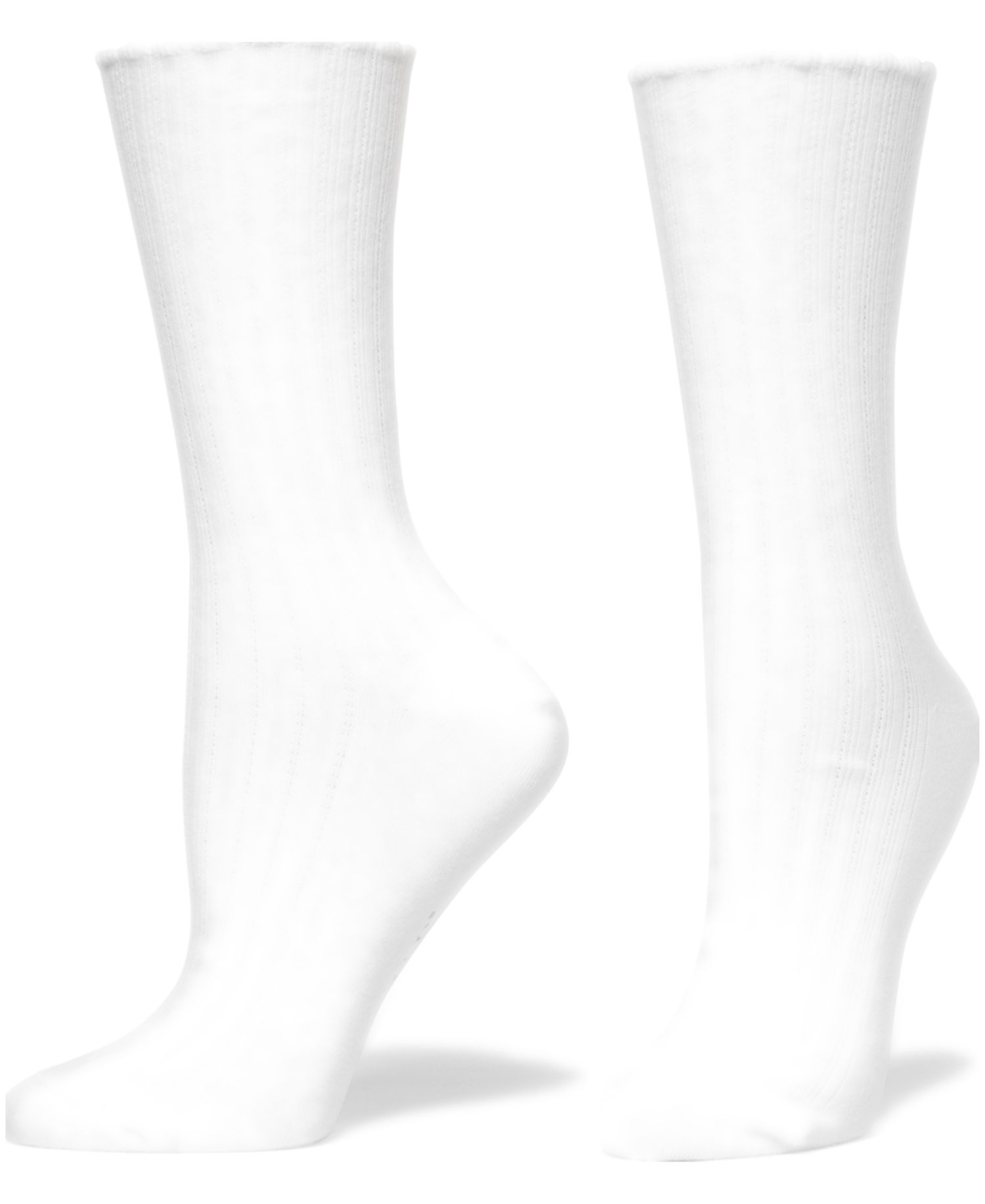 Women's 3-Pk. Scalloped Pointelle Crew Socks