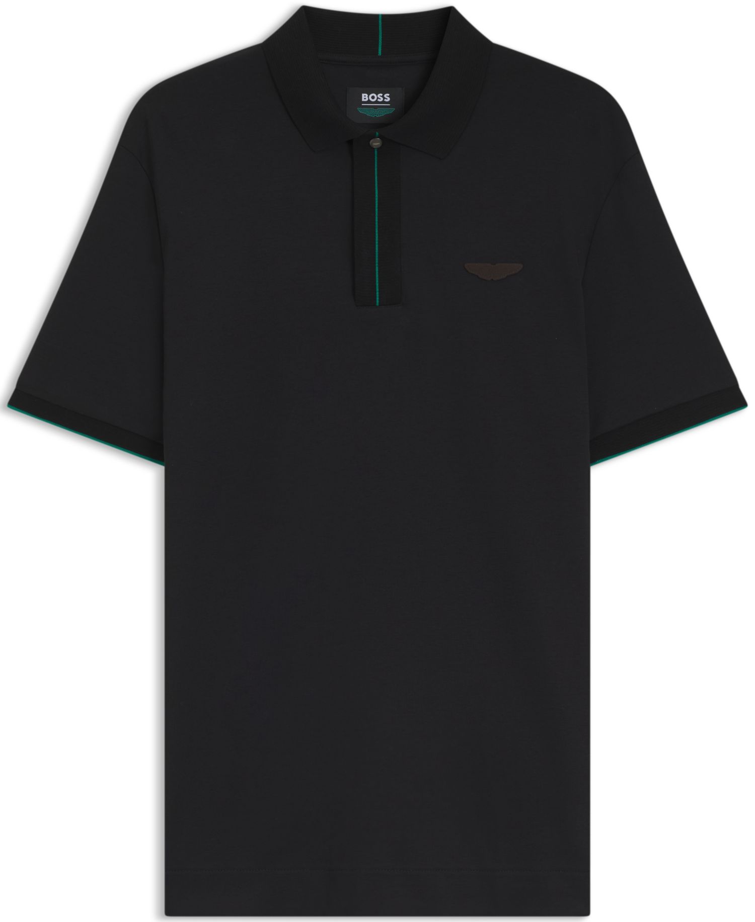 BOSS by x Aston Martin Men's Mercerized Cotton Regular-Fit Polo Shirt