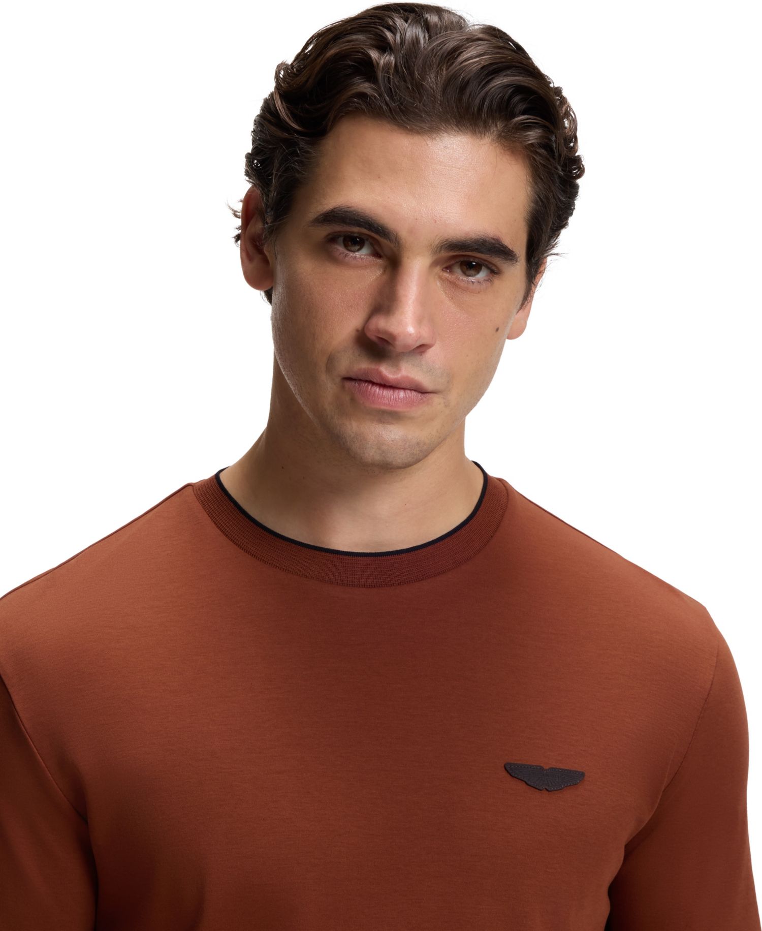BOSS by x Aston Martin Men's Mercerized Cotton Regular-Fit T-Shirt