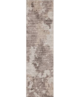 Homewell Machine Washable MET8002 2'x6'11" Runner Area Rug