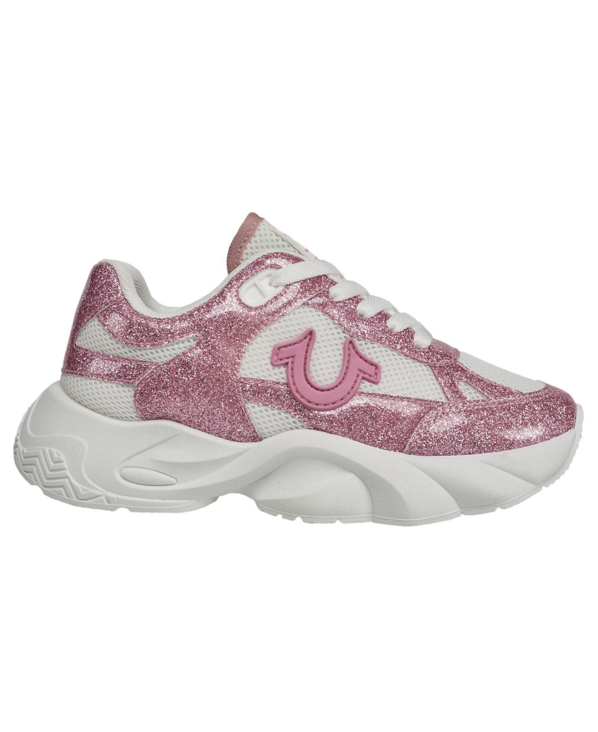 True Religion Little Girls' Kali Chuncky Logo Sneaker