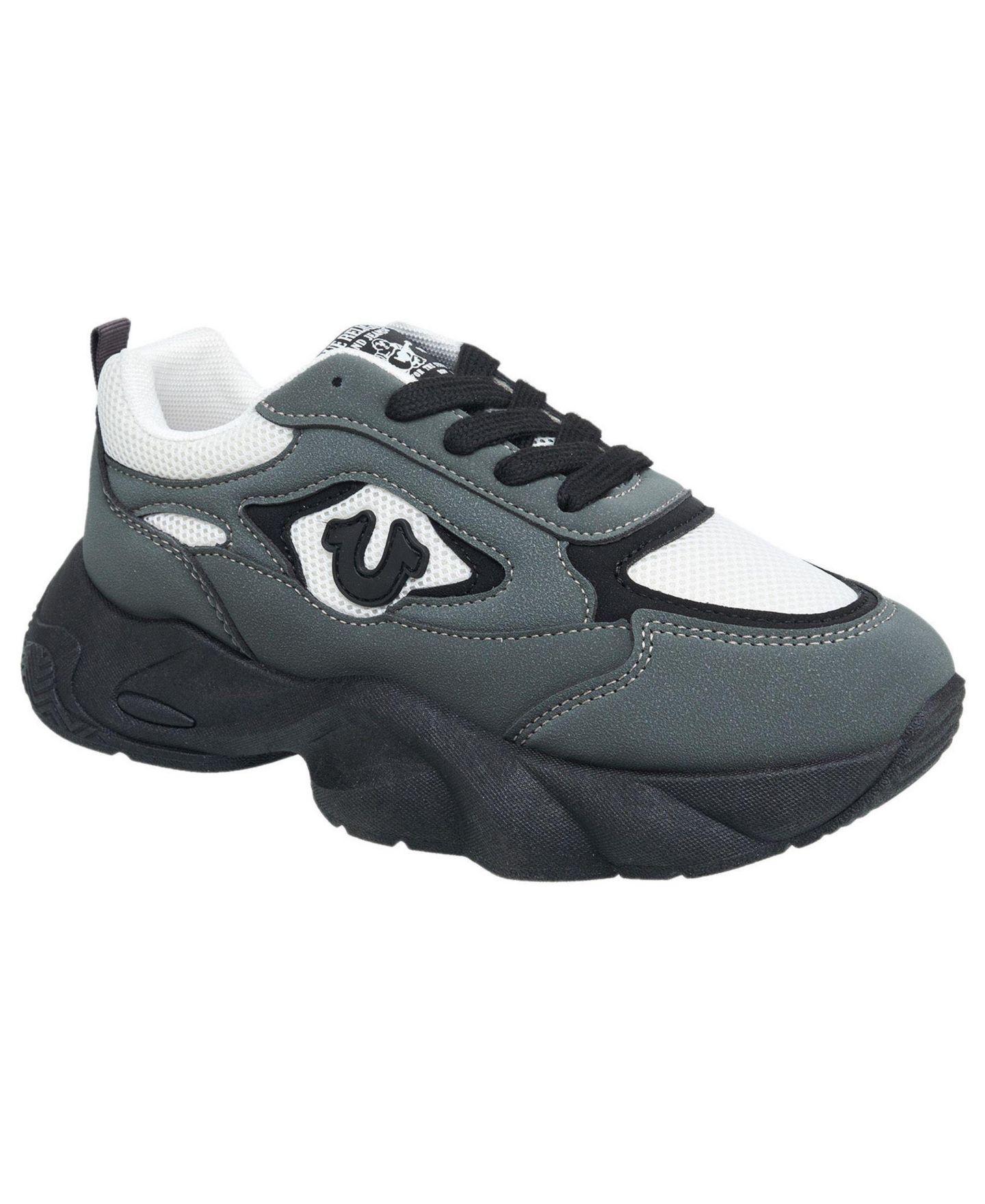Кроссовки True Religion Cole Chunky Sneaker для мальчиков, цвет: Чёрный серый — фото 1