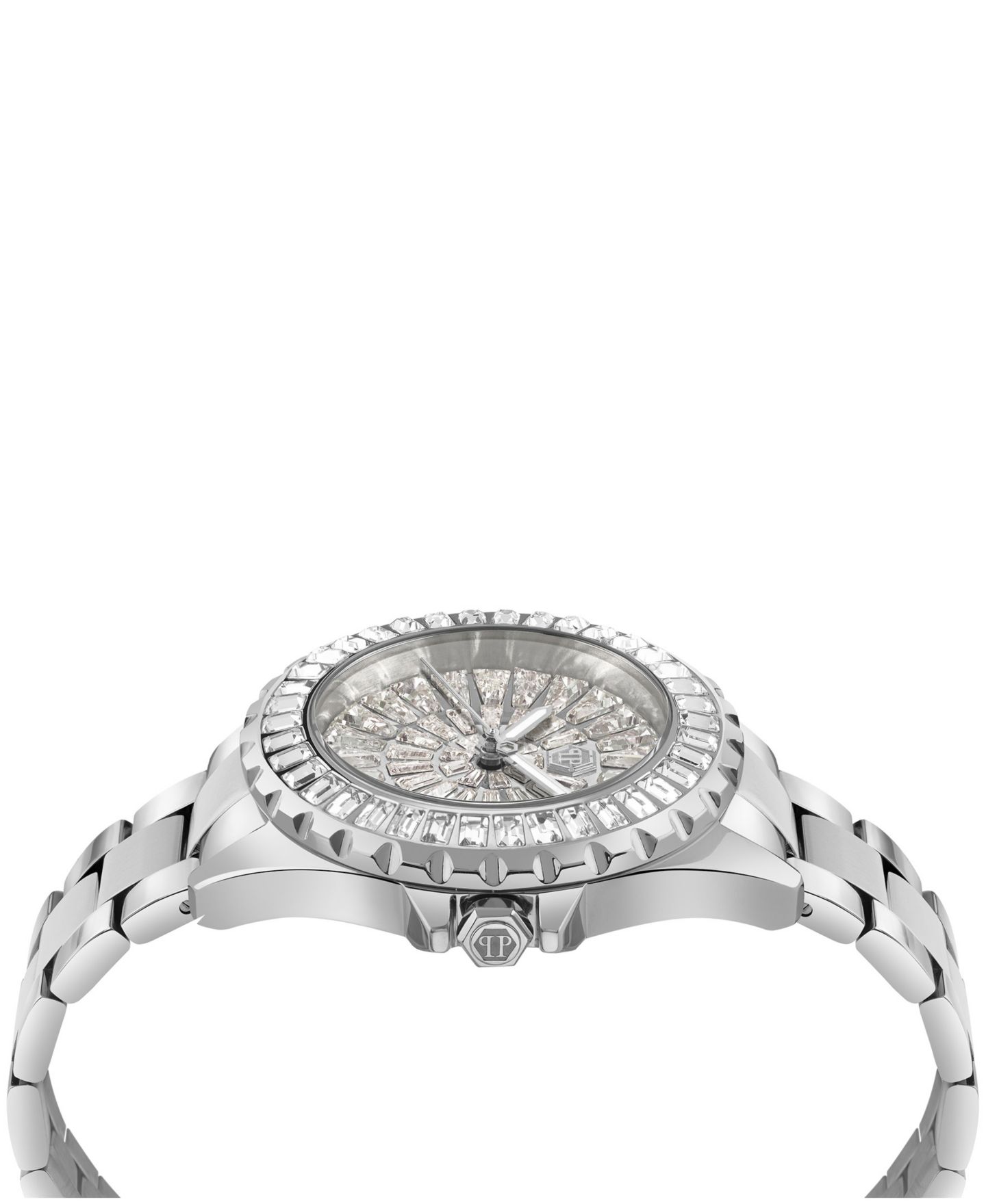Женские часы Philipp Plein Heaven Silver Stainless Steel Bracelet Watch 34mm — фото 2