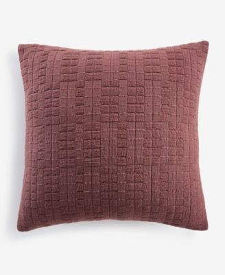 Chunky Basketweave Decorative Pillow, 18" x 18"