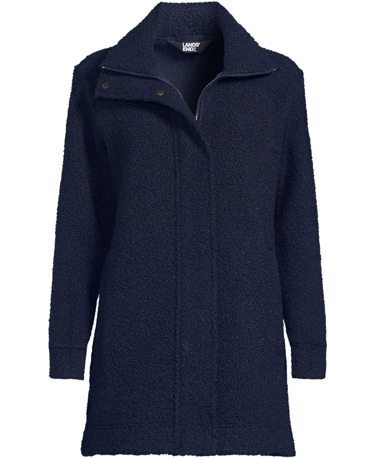 Women's Boucle Fleece Coat