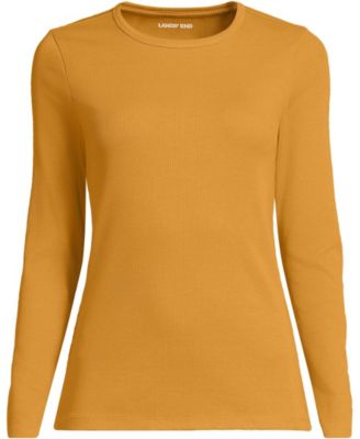 Women's Long Sleeve Micro Rib T-Shirt