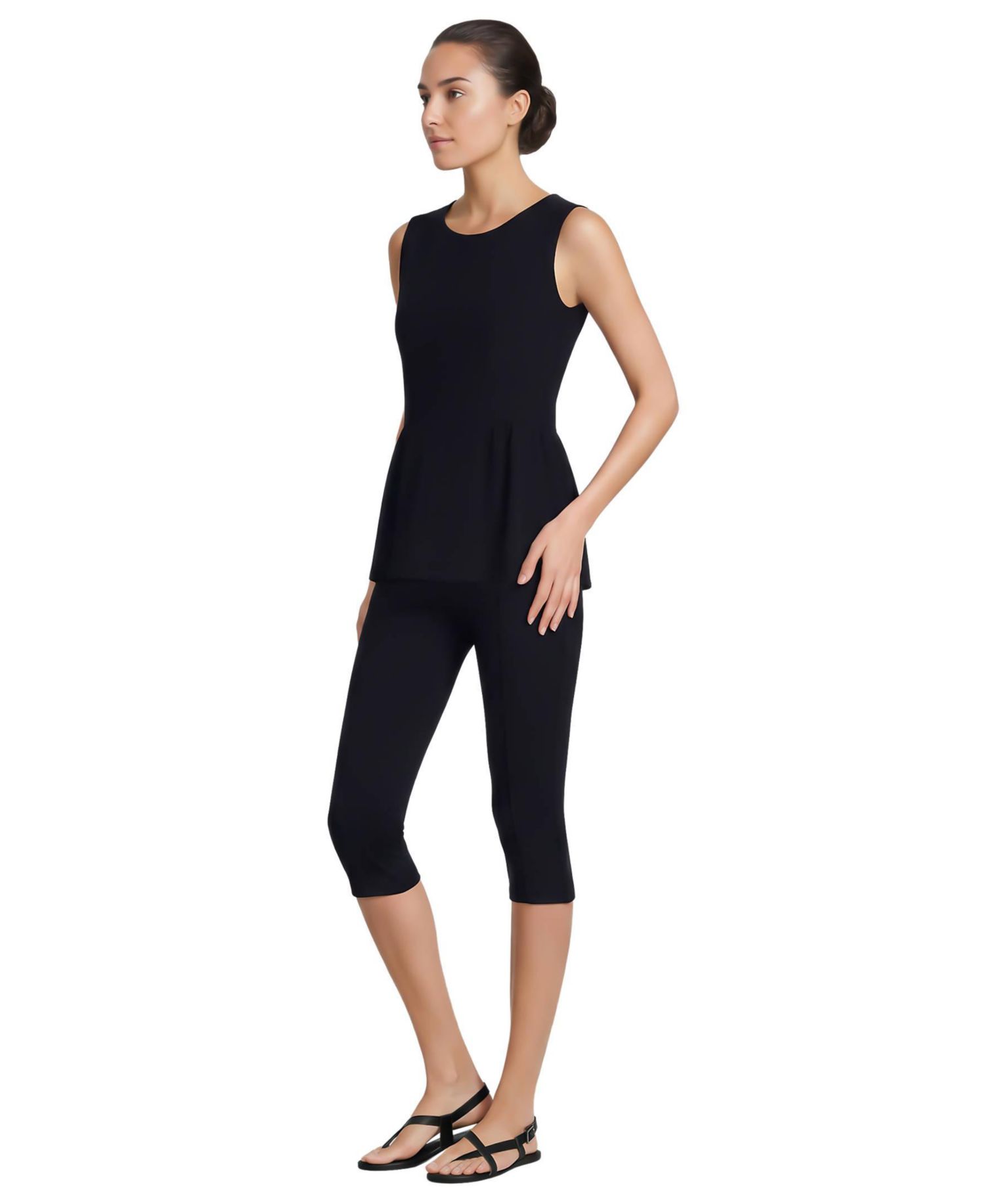 Women's Starfish Peplum Crewneck Top