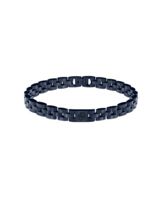 Men's Archer Ionic Plated Blue Steel Bracelet