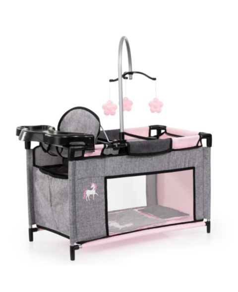 Кроватка для кукол 46 см Bayer Design Multi Bed Fairy со стульчиком для кормления, 3+, цвет: Open Miscellaneous