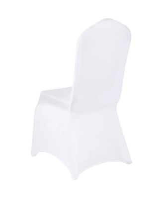 50Pieces Stretch Spandex Folding Chair Covers Removable Washable Protective Slipcovers for Events