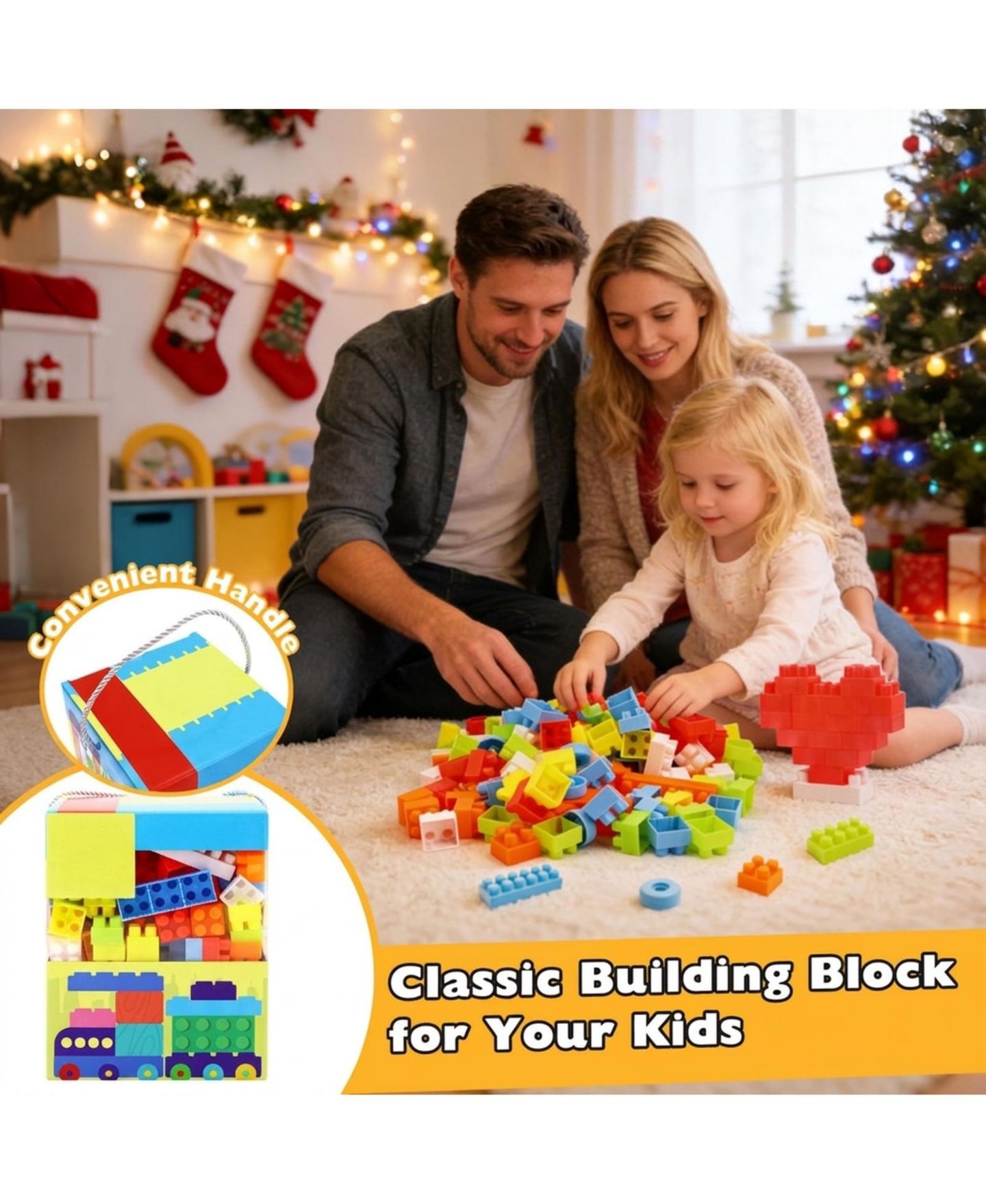 Детские конструкторы SUGIFT Stem Montessori Building Blocks 150-Piece Set, Ages 3+, цвет: Open Miscellaneous — фото 6