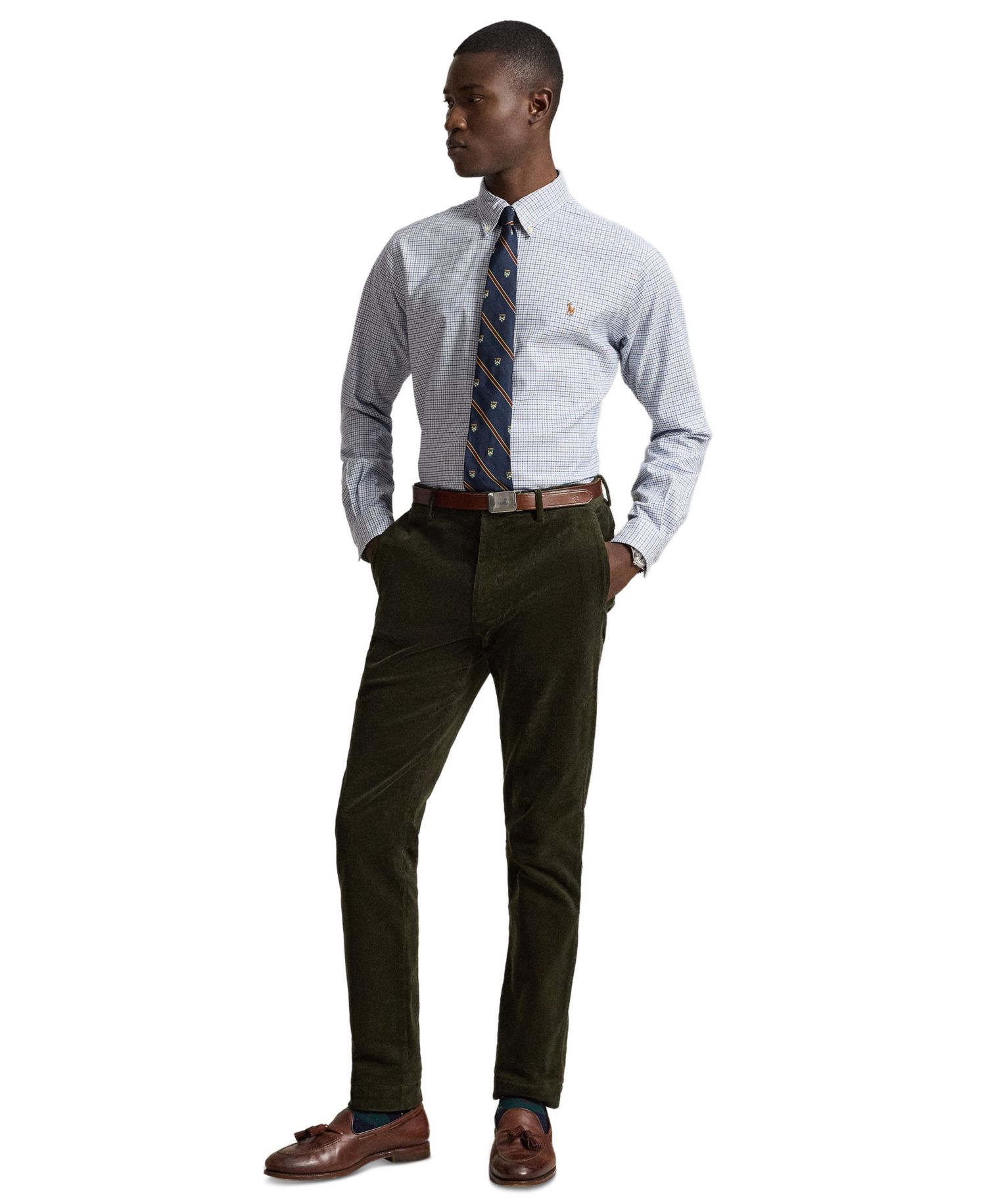 Men's Classic-Fit Performance Oxford Shirt