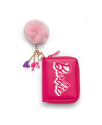 Script Kids Zip Wallet with Pom Charm