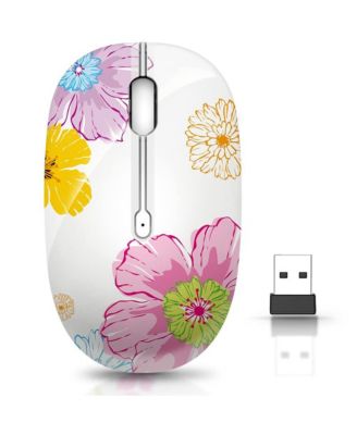 Wireless Silent Optical Mouse, Compatible with PC/Mac