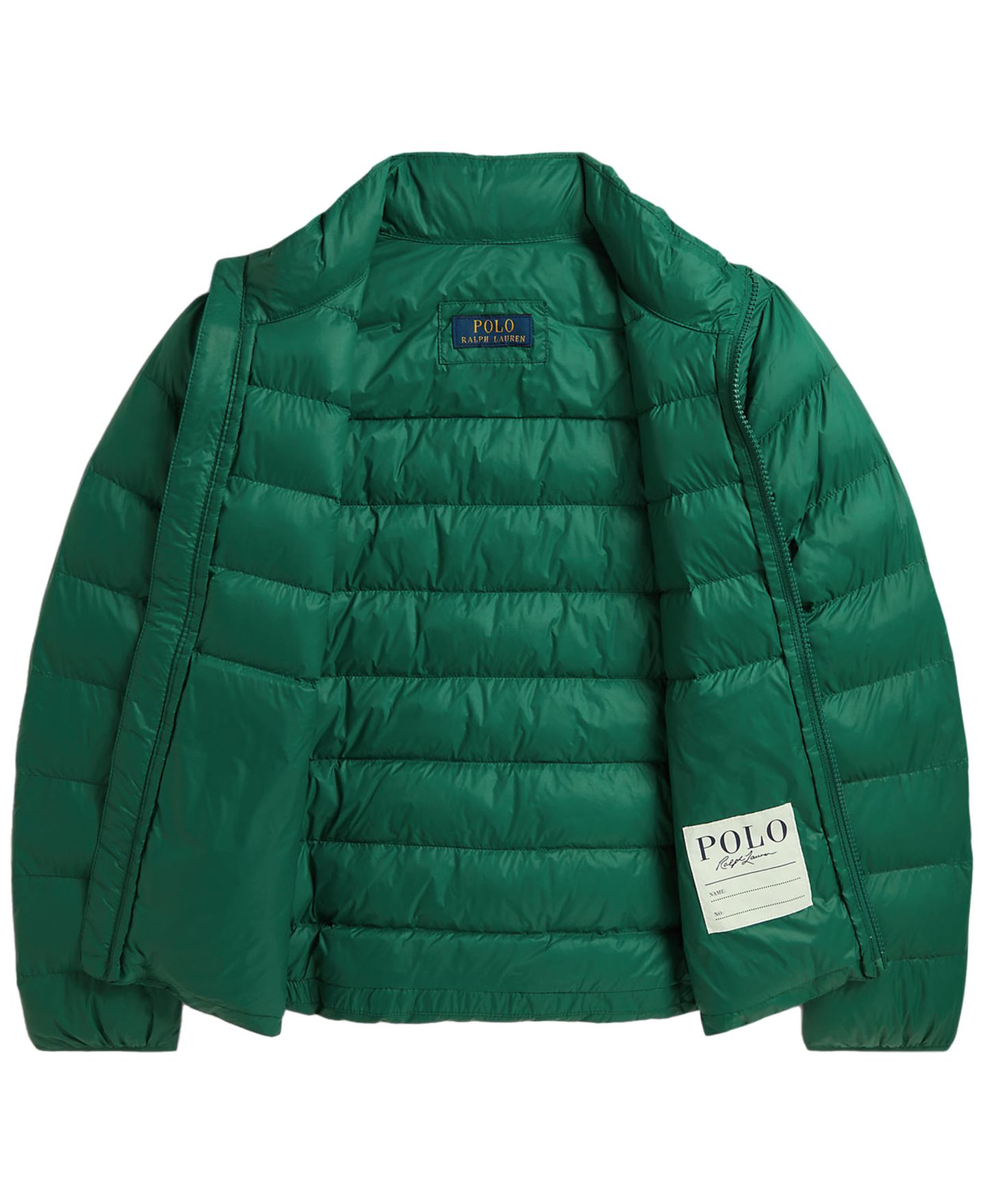 Куртка Polo Ralph Lauren The Colden Packable Quilted Jacket для мальчиков, цвет: Тёмно-зелёный — фото 3