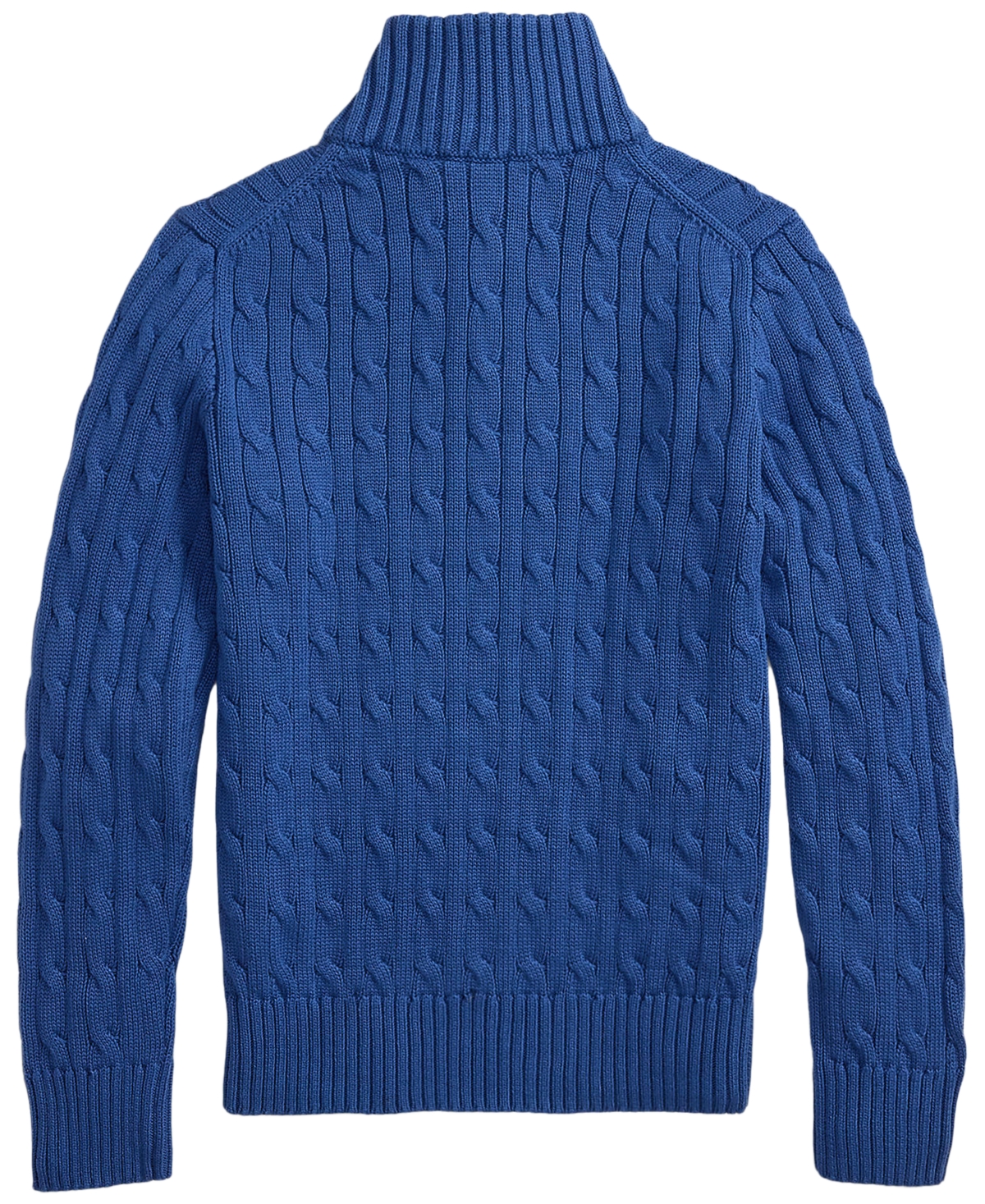 Polo Ralph Lauren Boys' 8-20 Cable-Knit Cotton Quarter-Zip Sweater