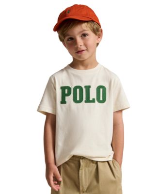 Boys' 2T-7 Logo Cotton Jersey T-Shirt