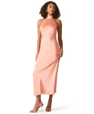 Juniors' Lara Satin Maxi Dress