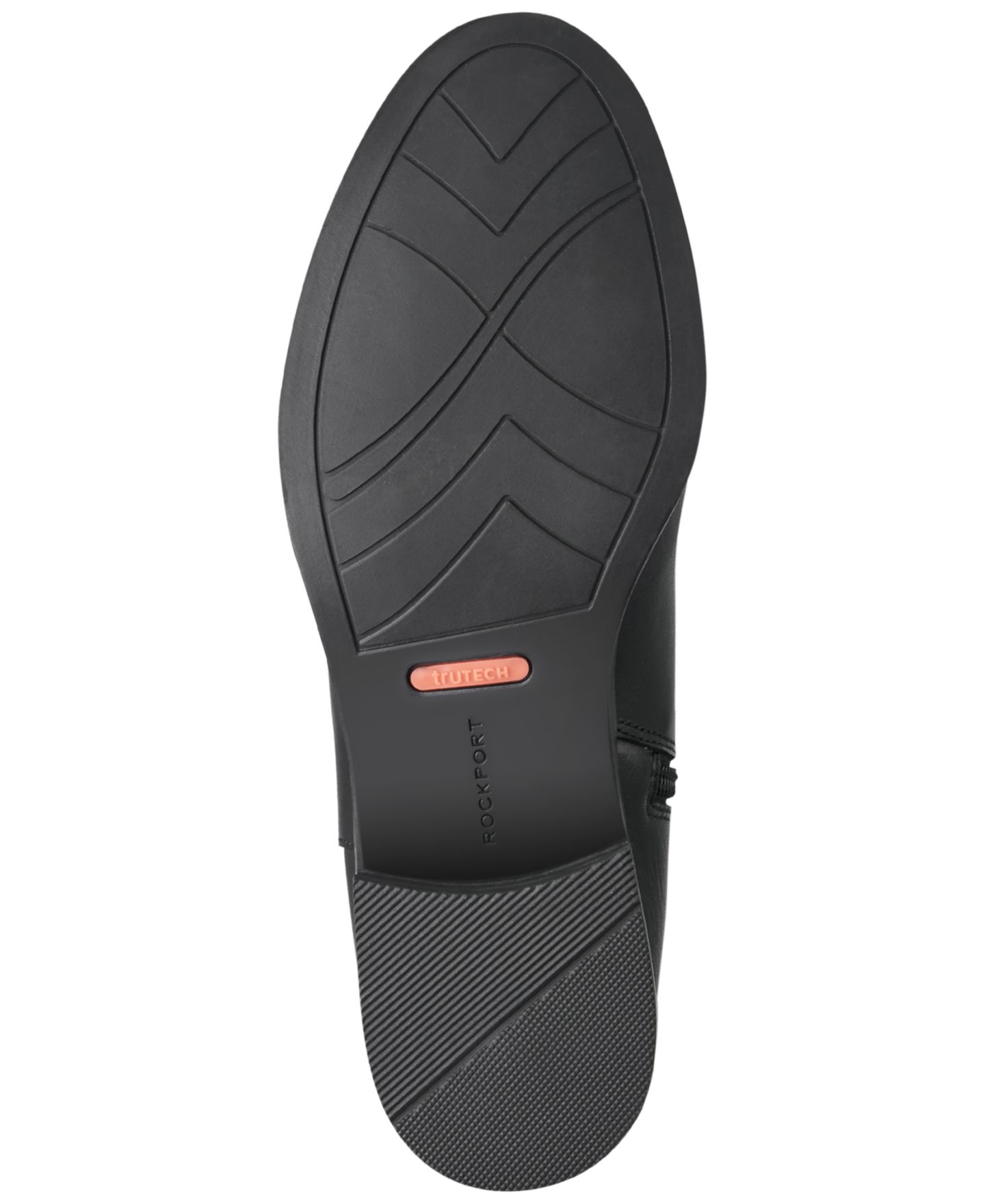 Женские ботинки Rockport Tabbyy Wide-Calf Leather Tall, цвет: Чёрный кожаный — фото 5