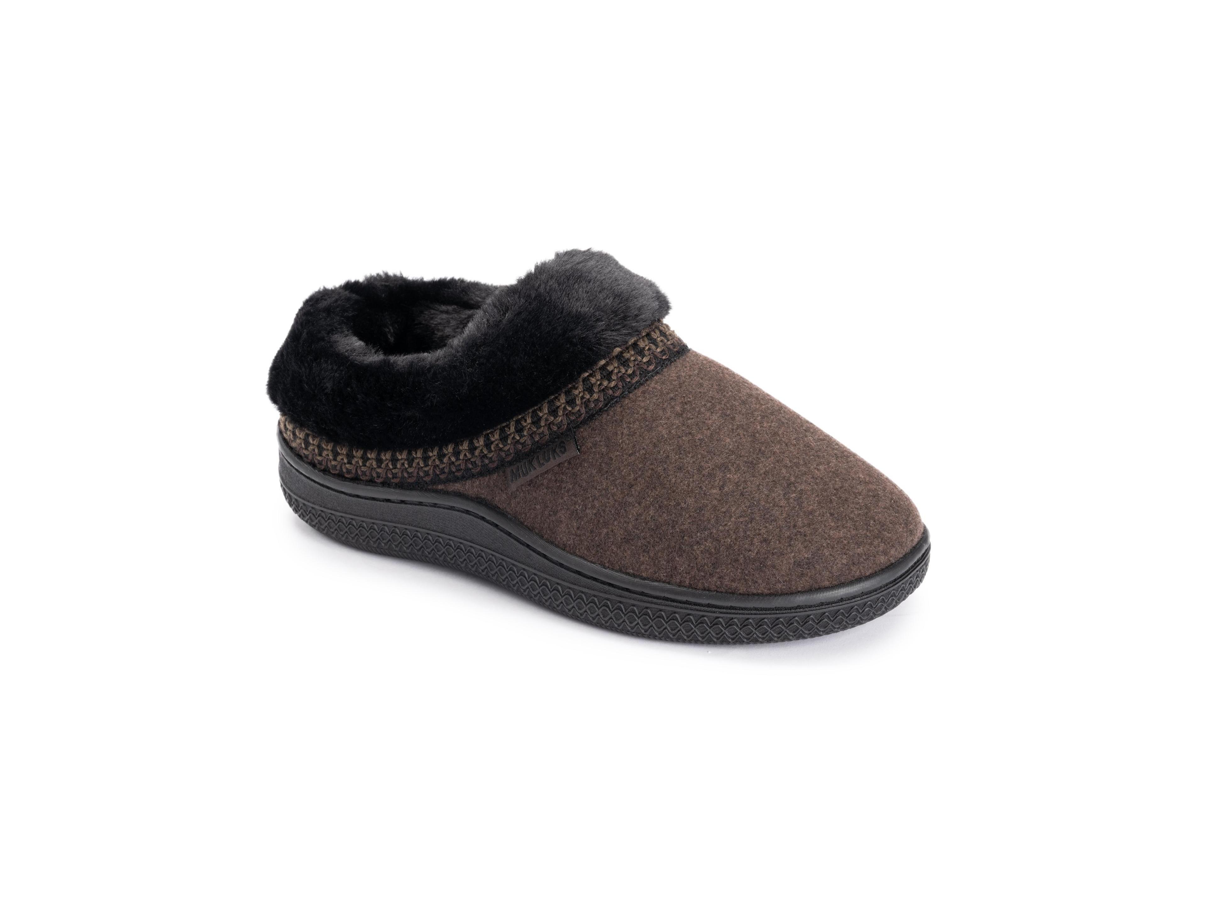Muk Luks Women's Neira Faux Wool Clog Slippers