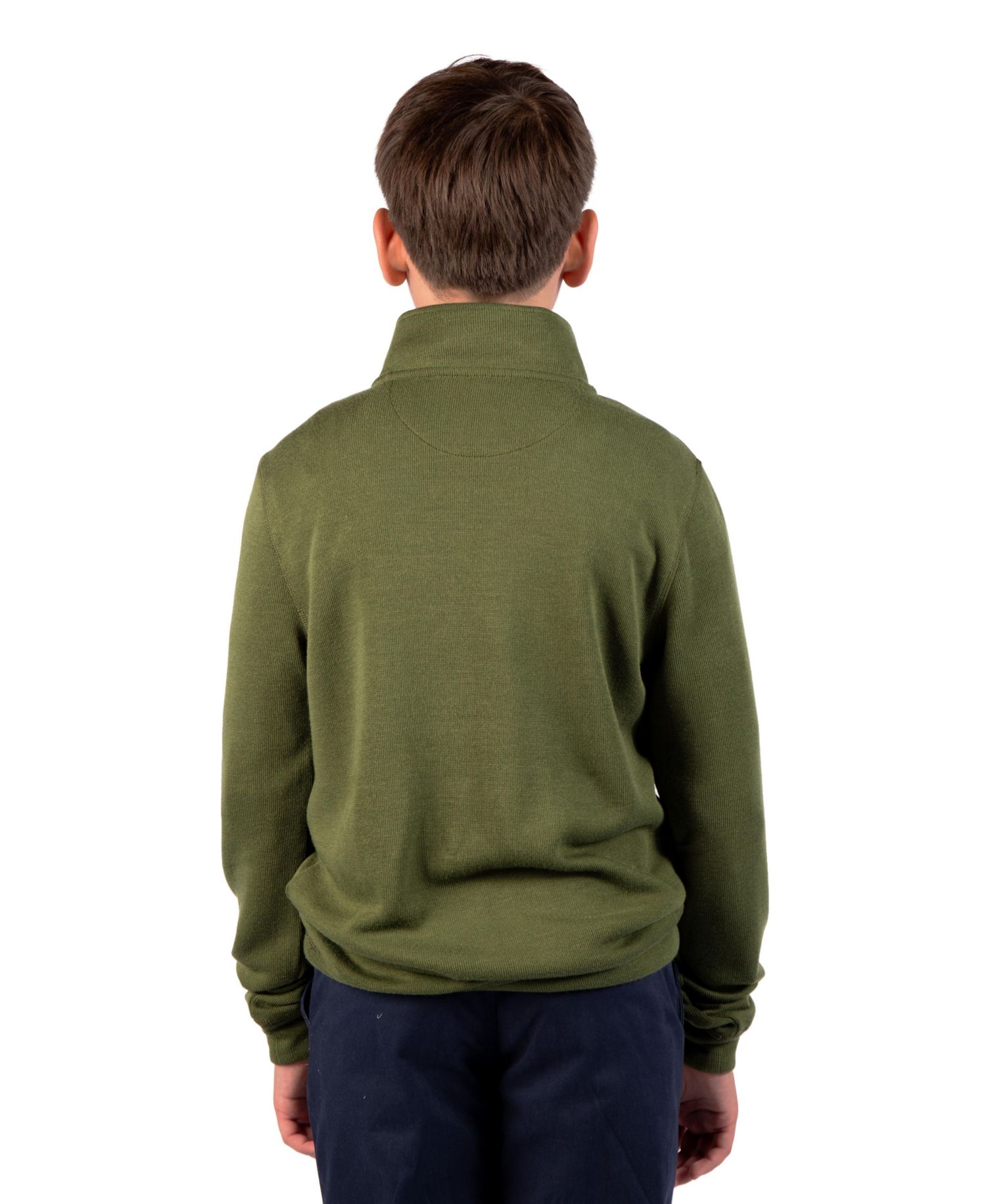 Boys' 8 -20 French Rib Quarter Zip