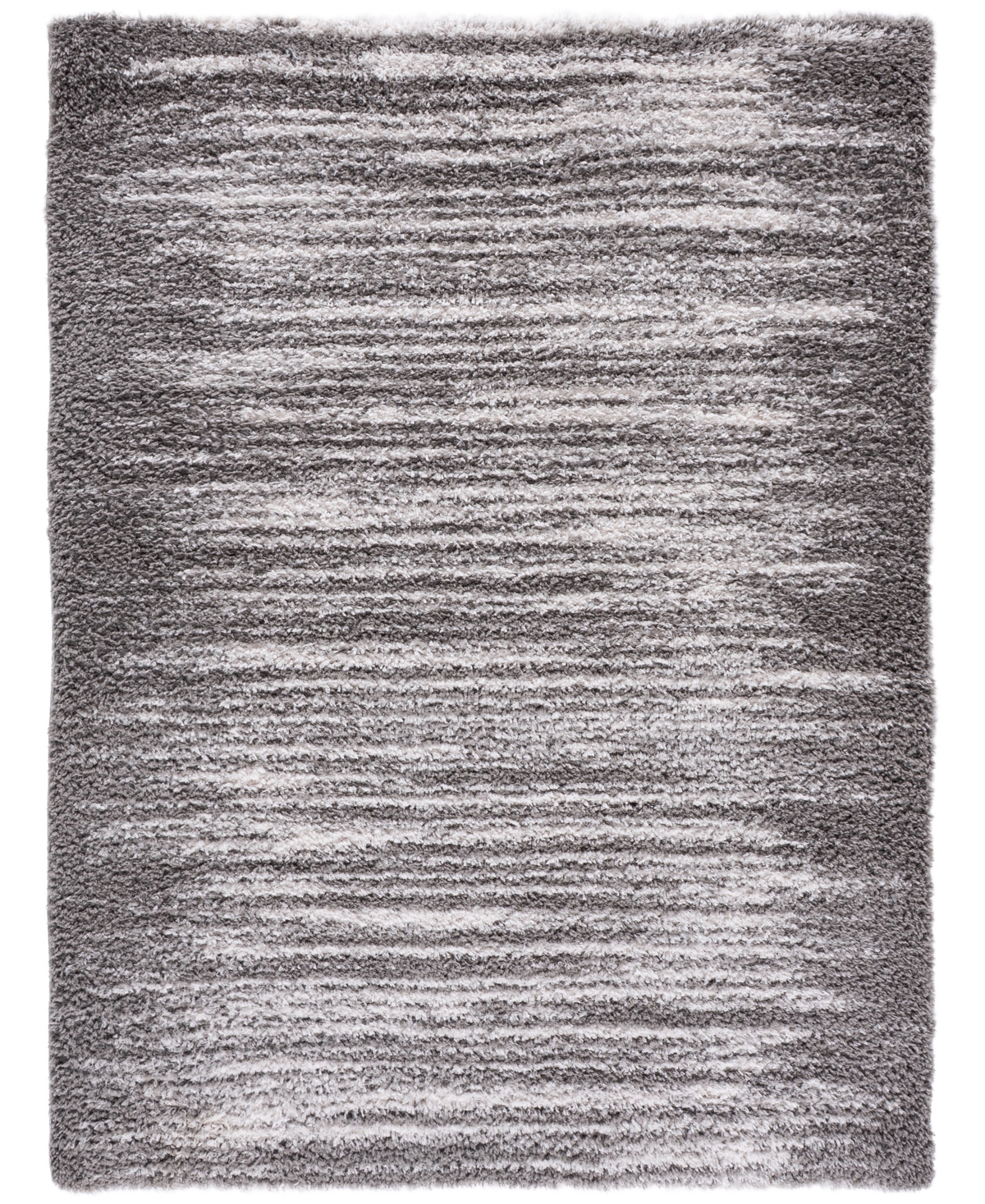 Safavieh Ravine Shag Rve360f 5'3"x7'6" Area Rug In Gray