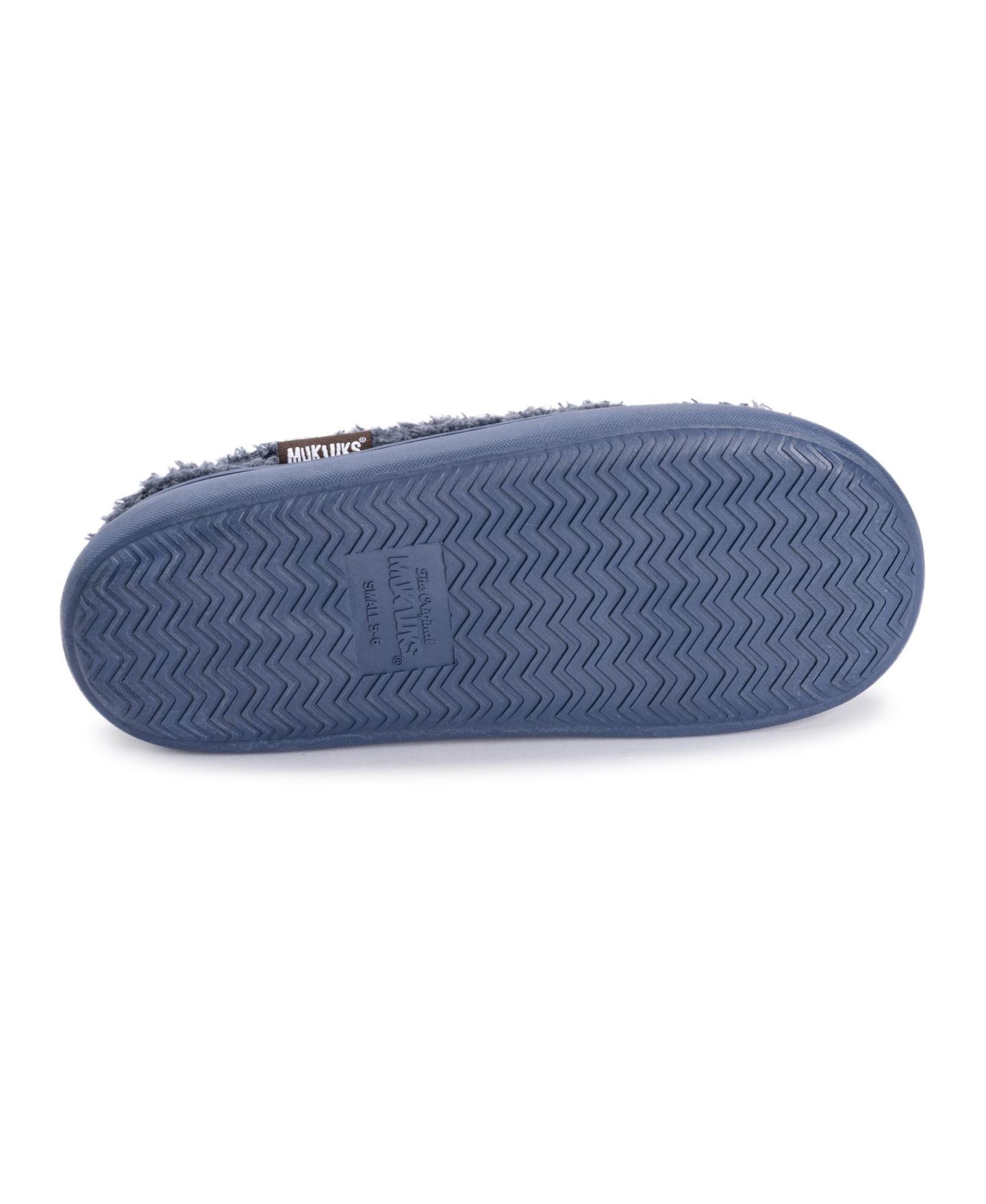 Женские тапочки MUK LUKS Janna Cozy Crew Clog Slippers, цвет: Синий, вариант 1 — фото 4