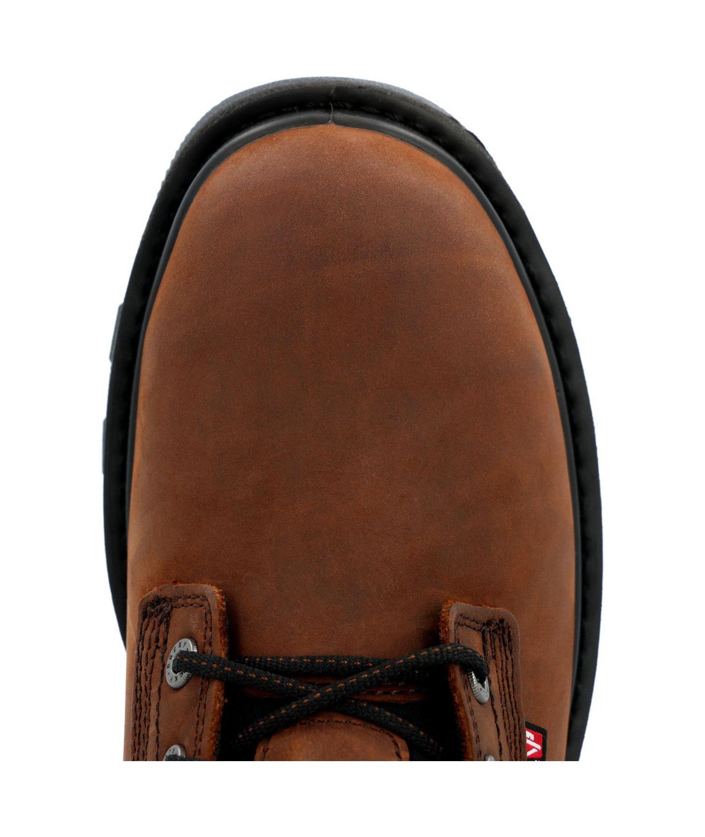 Мужские ботинки ROCKY Rams Horn Waterproof Composite Toe Work Boot, цвет: Коричневый — фото 7