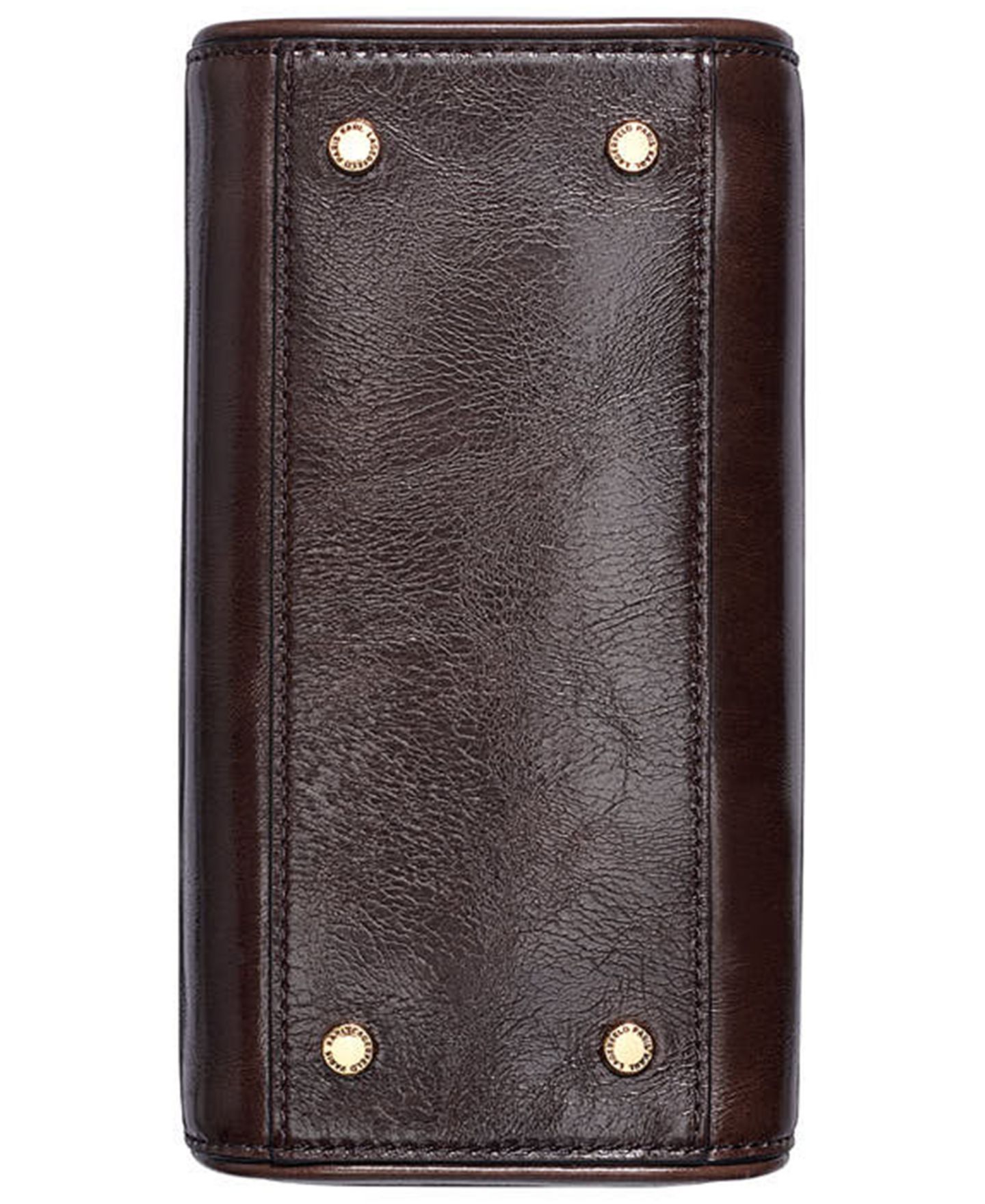 Женская сумка KARL LAGERFELD PARIS Perette Barrel Mini Crossbody Handbag, цвет: Тёмно-коричневый — фото 6
