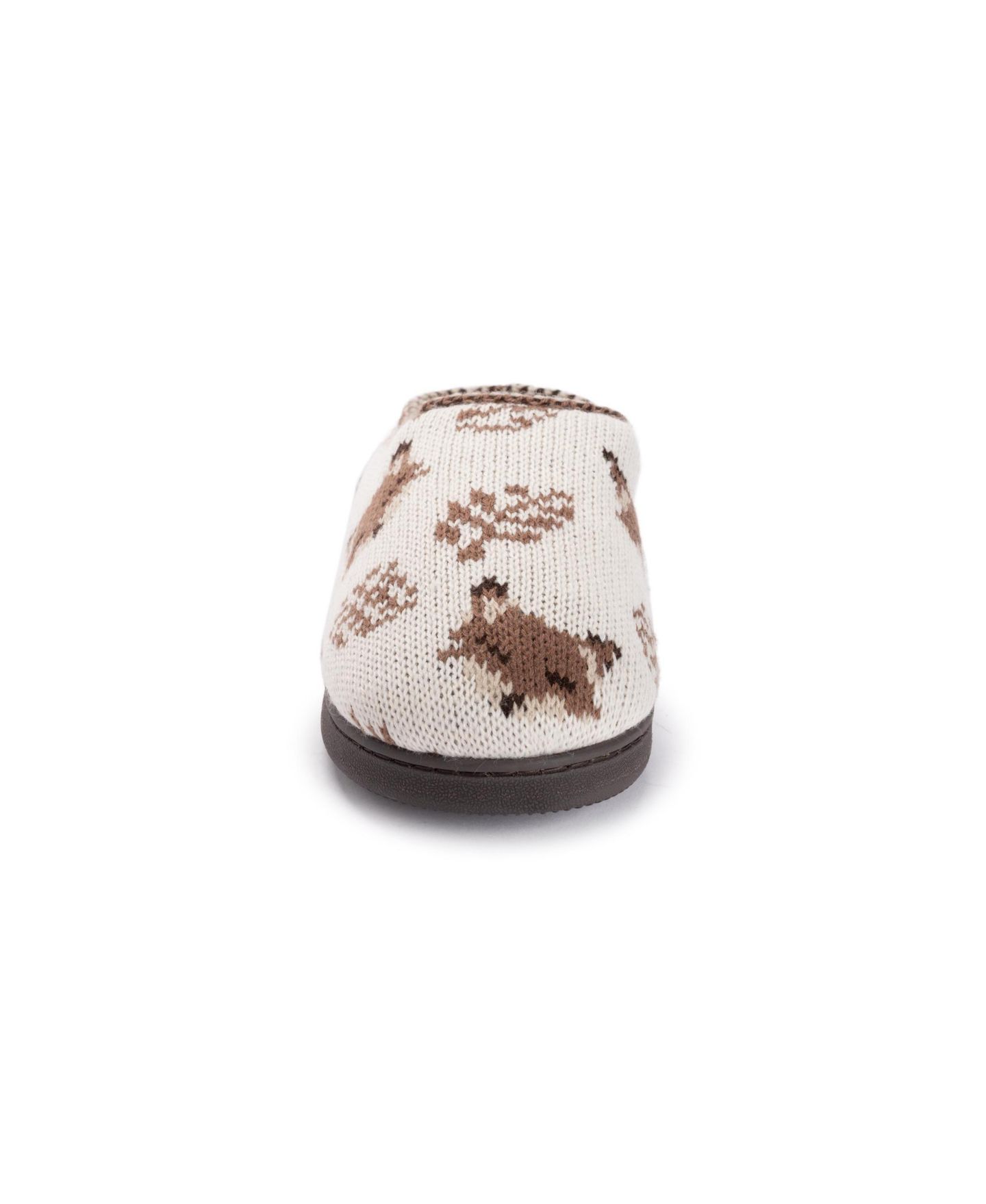Женские тапочки MUK LUKS Brook Clog Slippers, цвет: Слоновая кость — фото 5