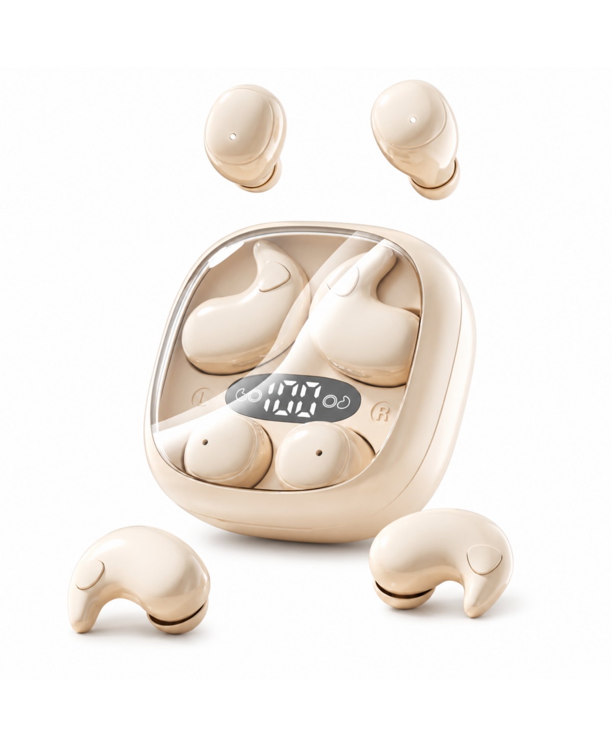 Ethos Dual Sound Comfort Wireless Sleep-Friendly Earbuds