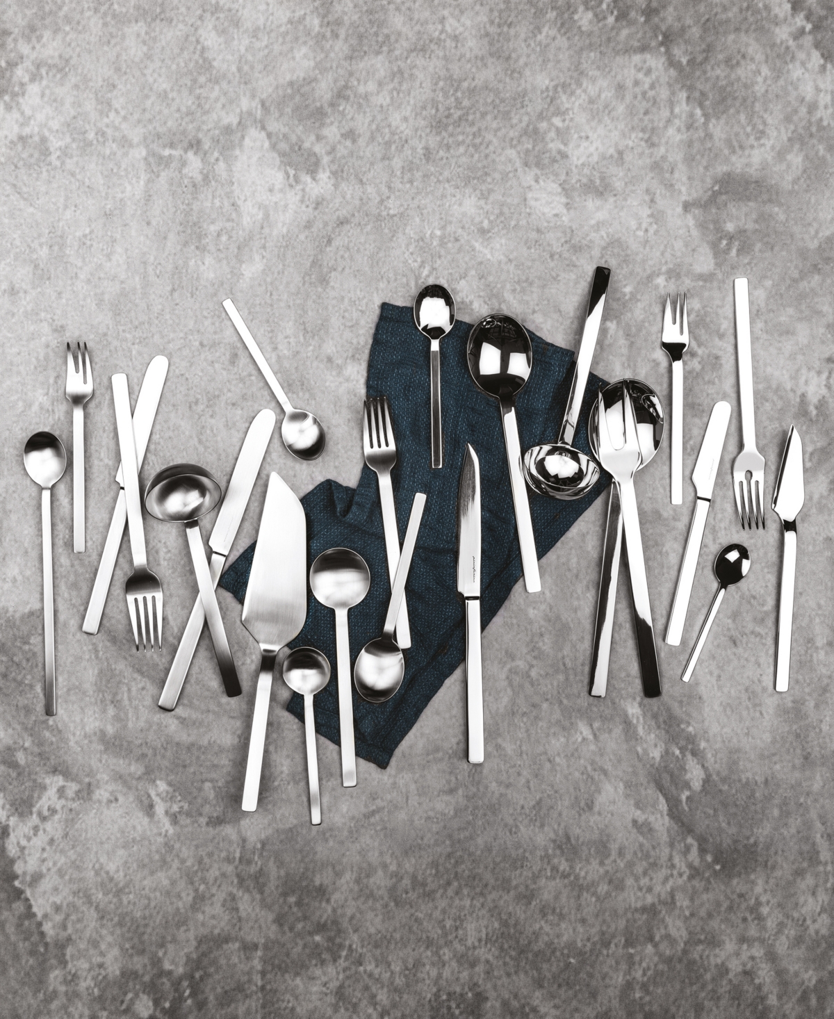 Mepra Gift Box Serving Stile Flatware Set, Set of 2