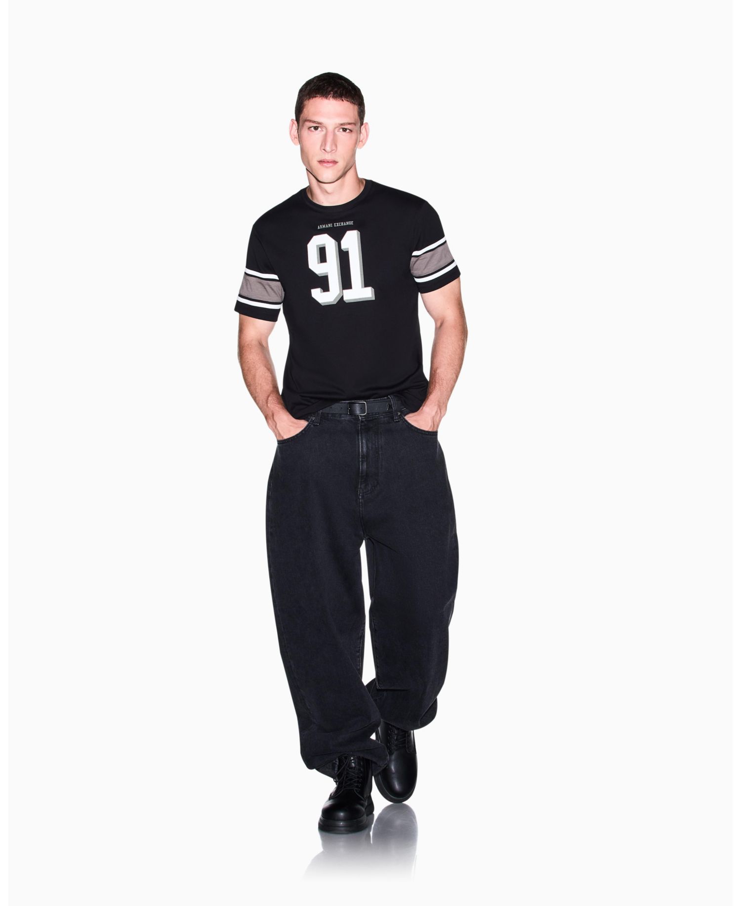 Men's Short Sleeve Arm Band 91 T-Shirt