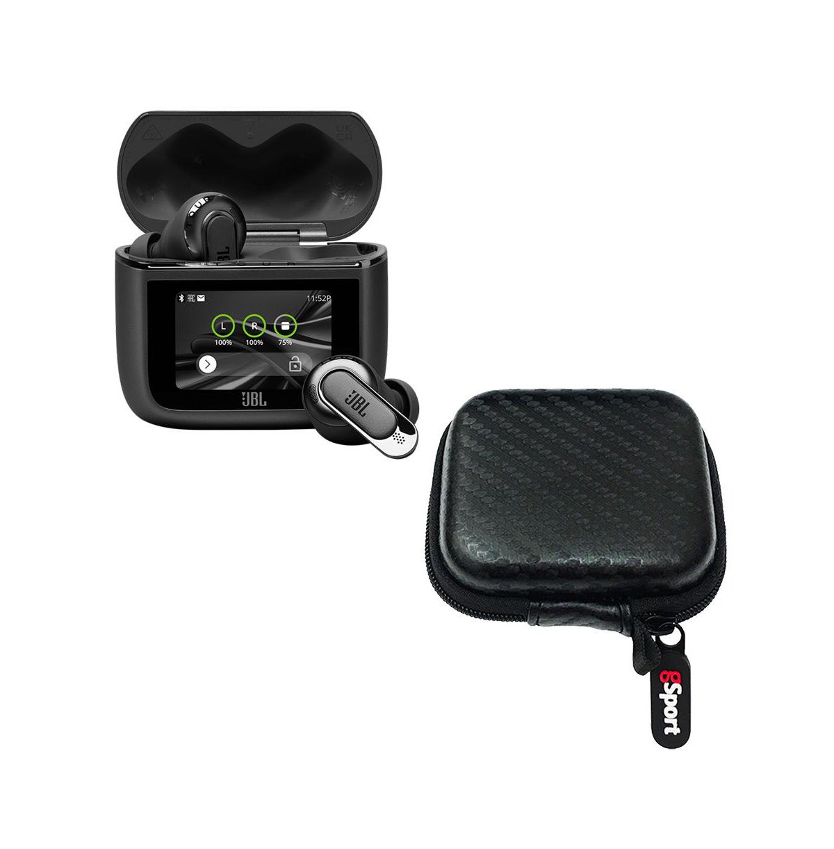 Jbl Tour Pro 3 Noise Cancelling True Wireless Earbud Bundle with gSport Case