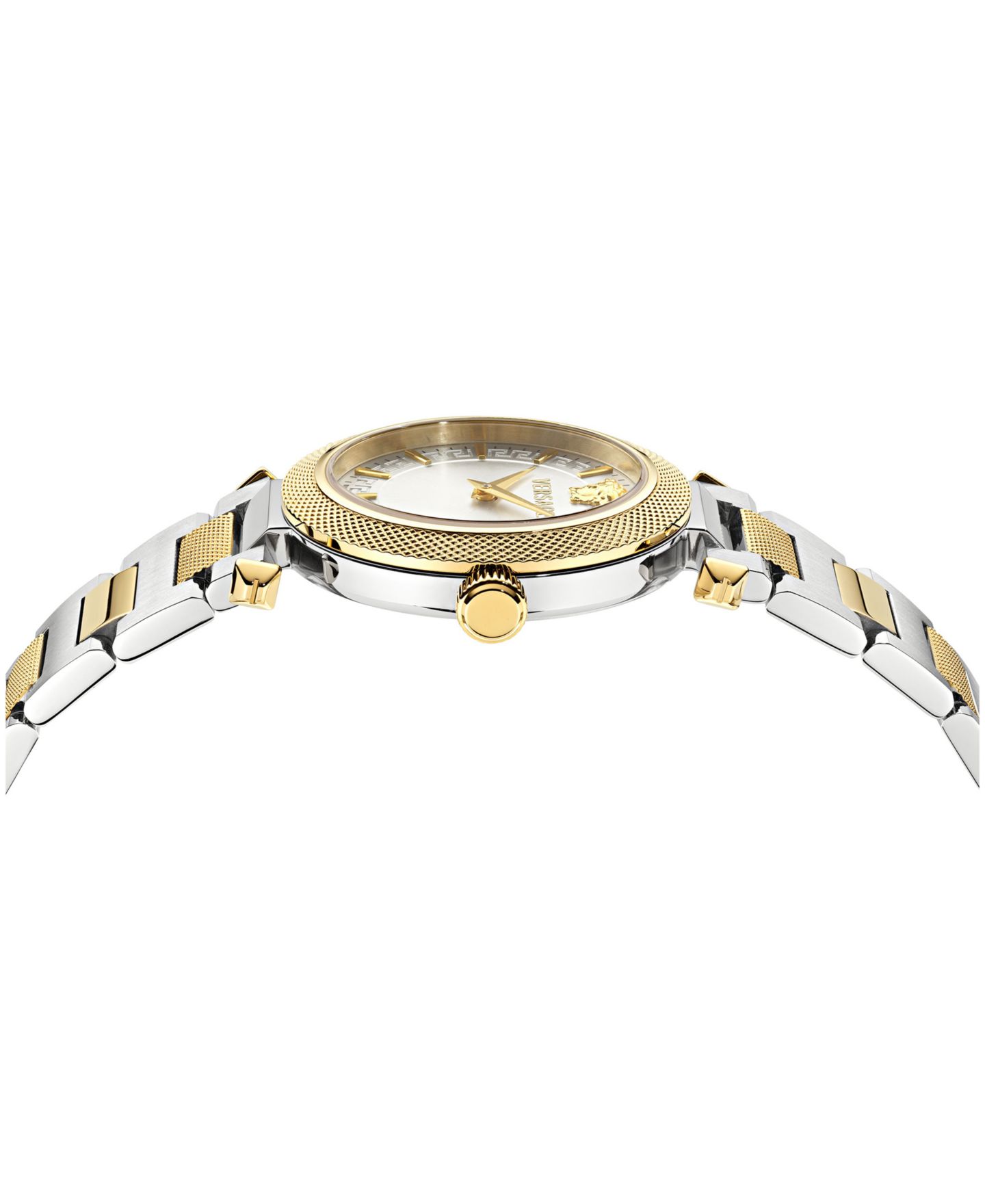Женские часы Versace V-Musa Two-Tone Stainless Steel Bracelet Watch 35mm — фото 2