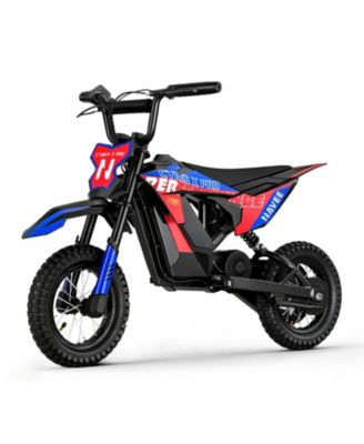 Electric Dirt Bike for Ages 4–7, 6.25 Miles Max Range, 9.4 MPH Max Speed, 150W Mid-Drive Motor