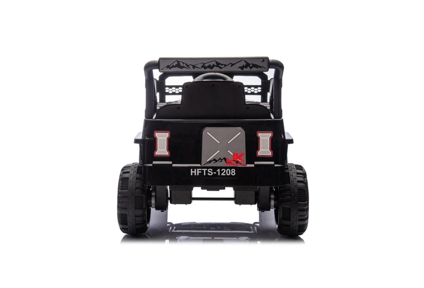 Детская игрушка YOBTOP 12V Kids Ride-On Electric Truck with Parental Remote Control, Ages 1+, цвет: Чёрный — фото 4