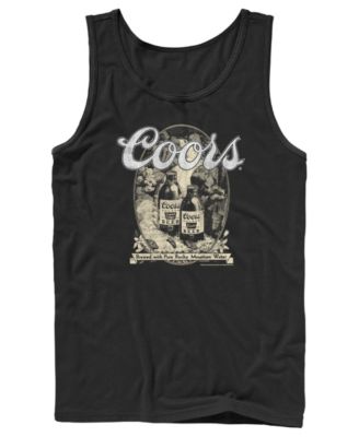 Men's Coors Original Beer Vintage Bottle Graphic Tank Top